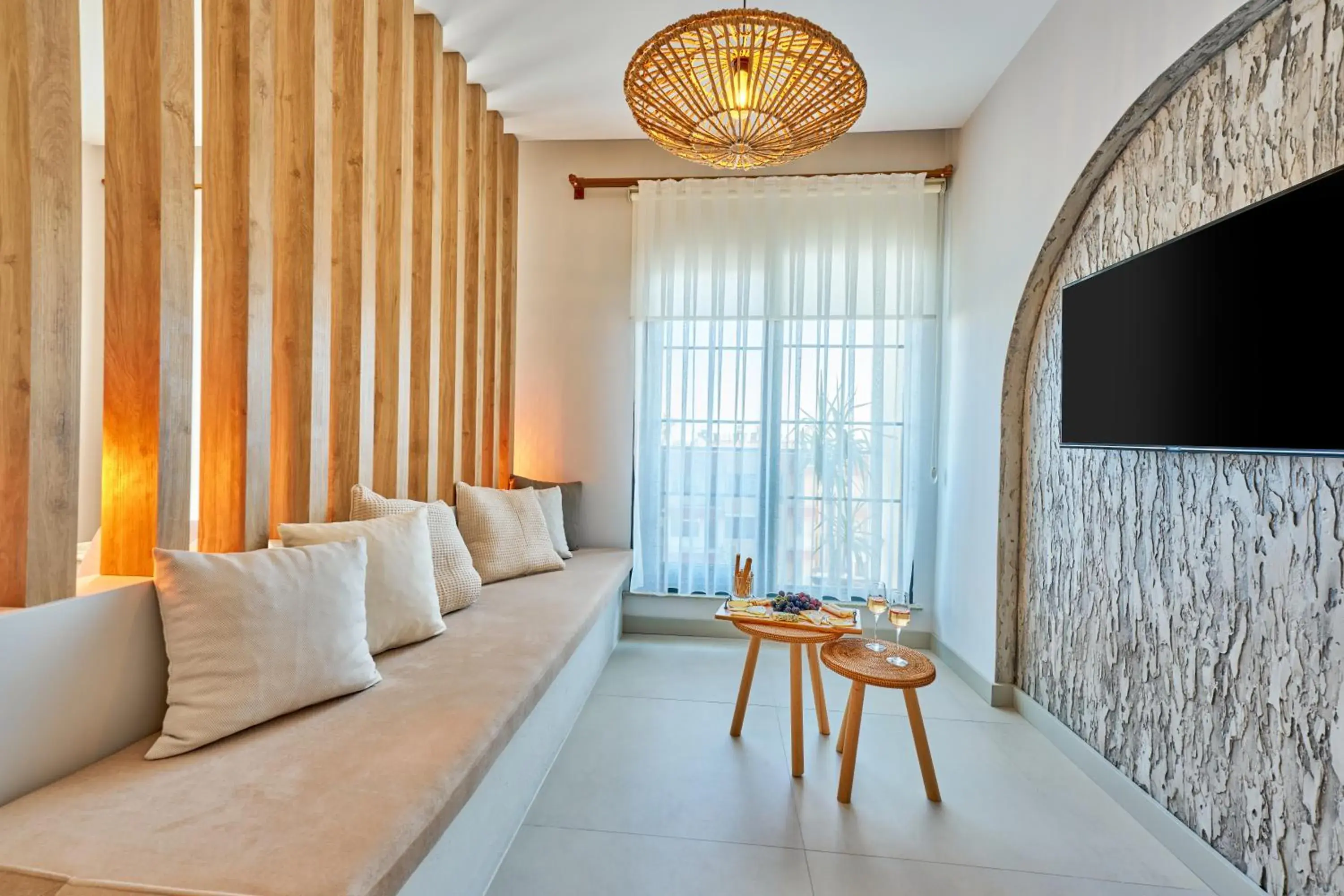 Living room in Lilium Boutique Hotel Living room in Lilium Boutique Hotel