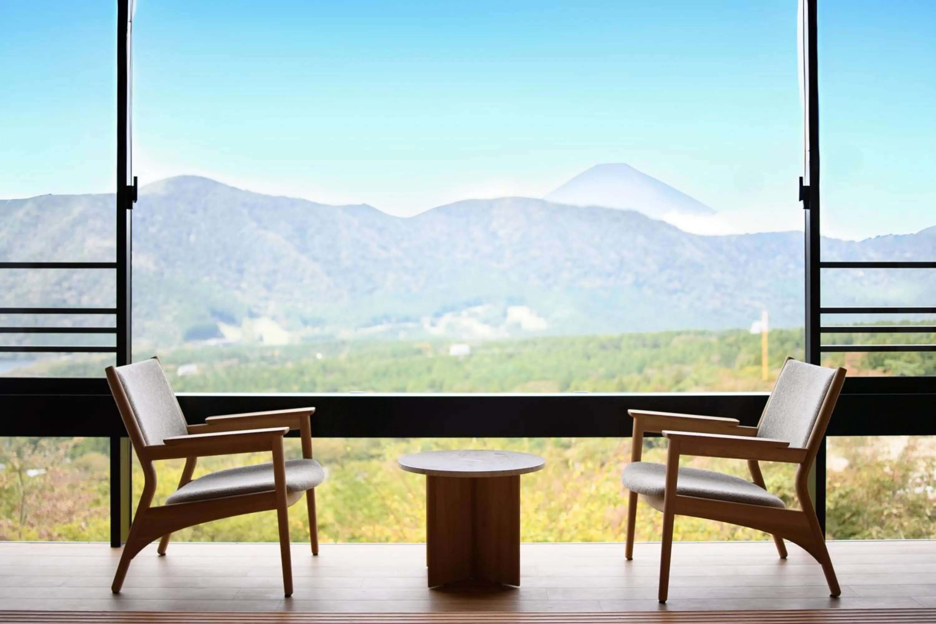 Natural landscape in Hakone Ashinoko Bikeikan 箱根芦ノ湖 美景館