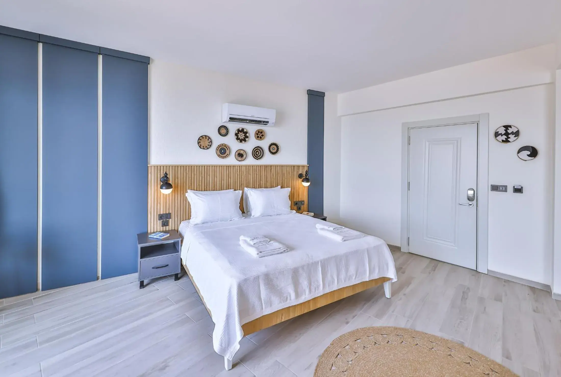 Bed in Kas Athena Hotel Bed in Kas Athena Hotel