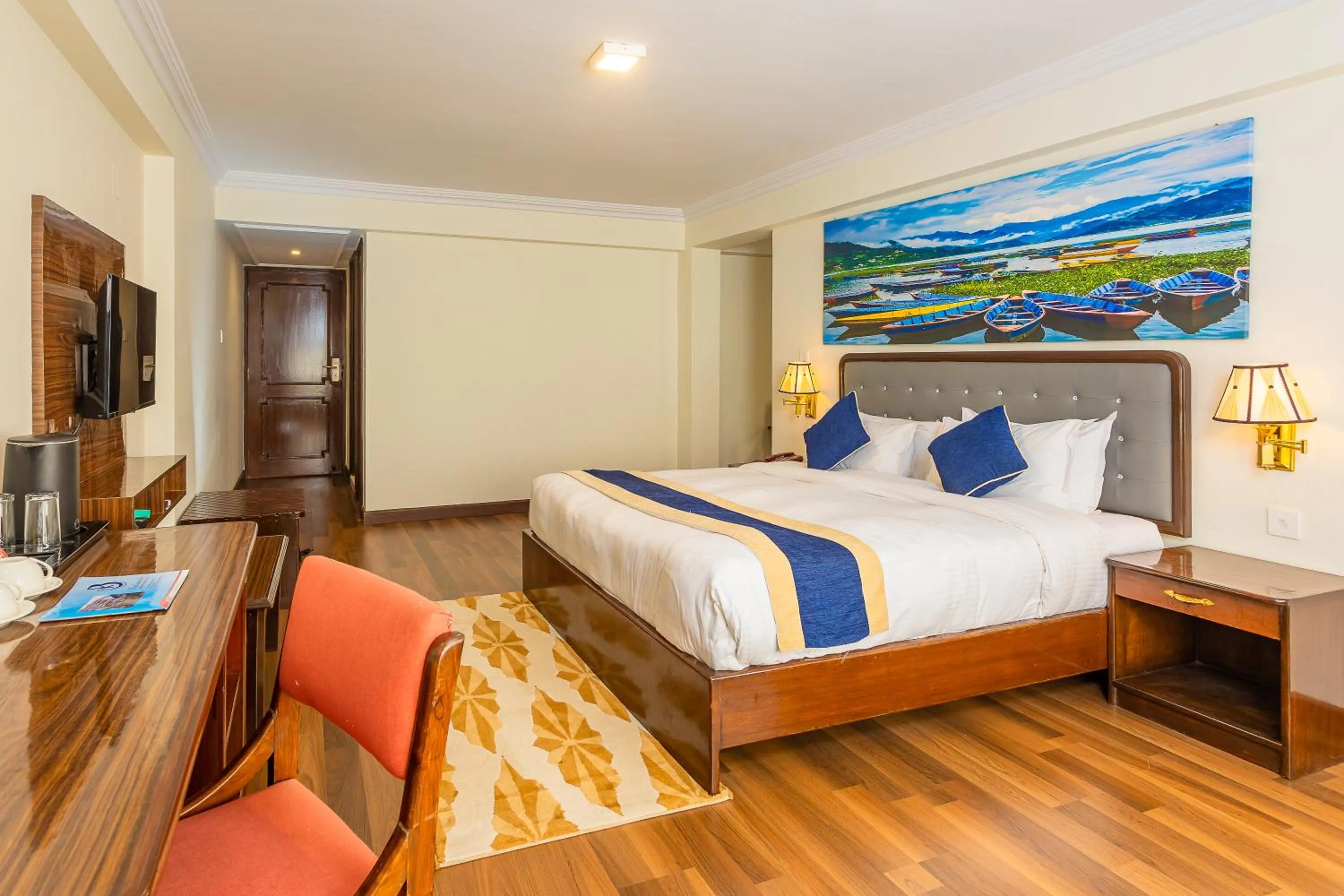 Bedroom, Bed in Kathmandu Business Hotel