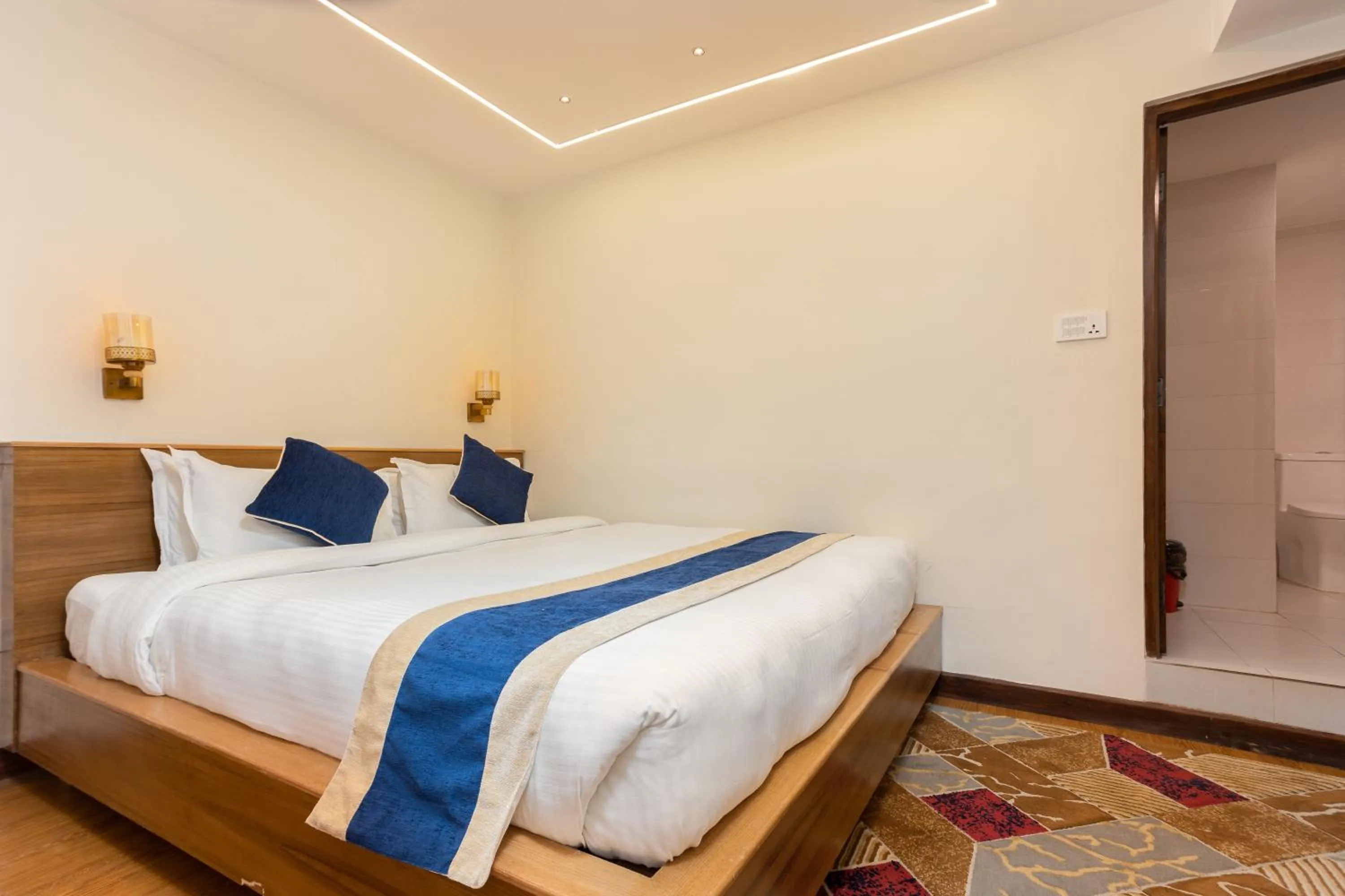 Bedroom, Bed in Kathmandu Business Hotel