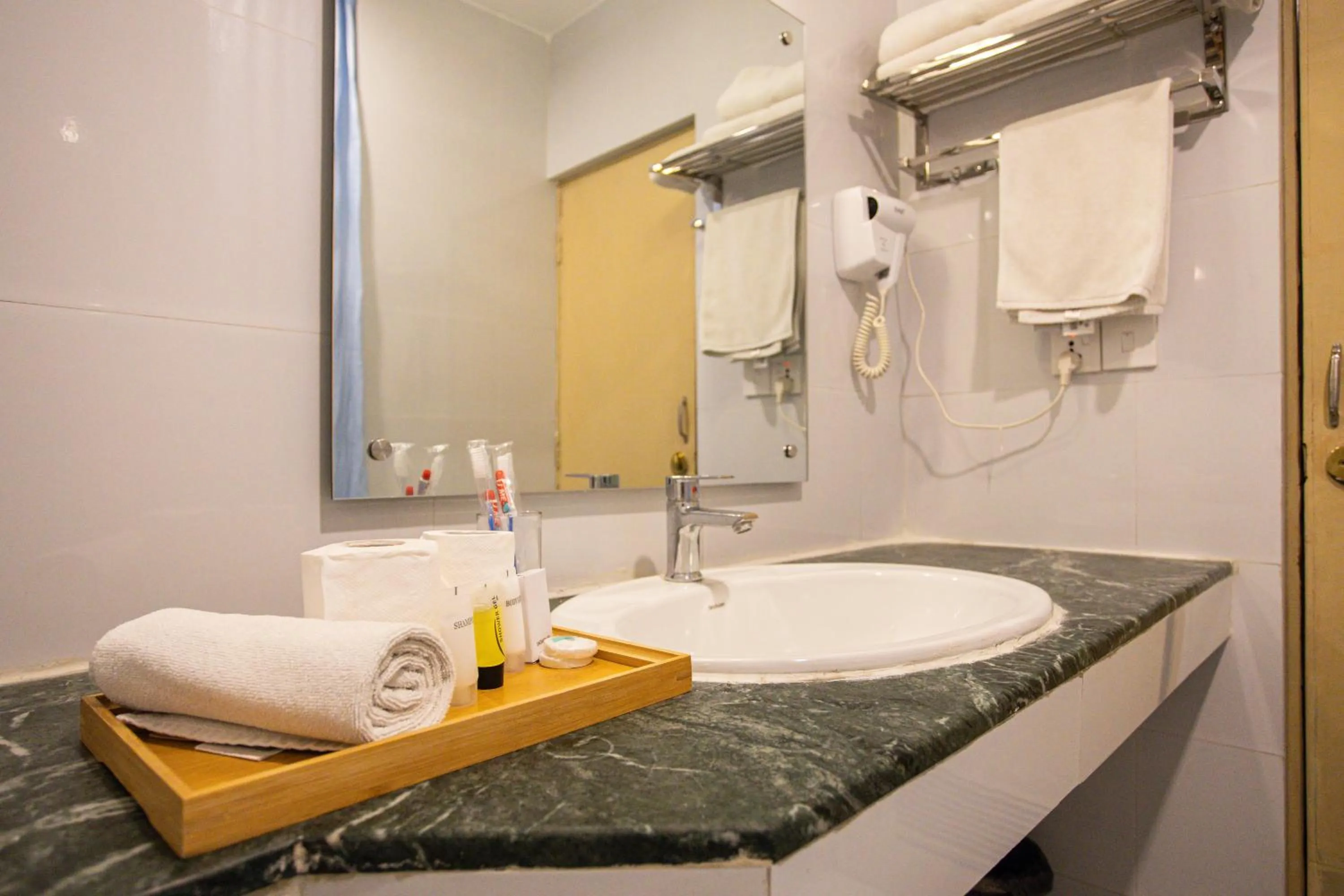 Bathroom in Kathmandu Business Hotel