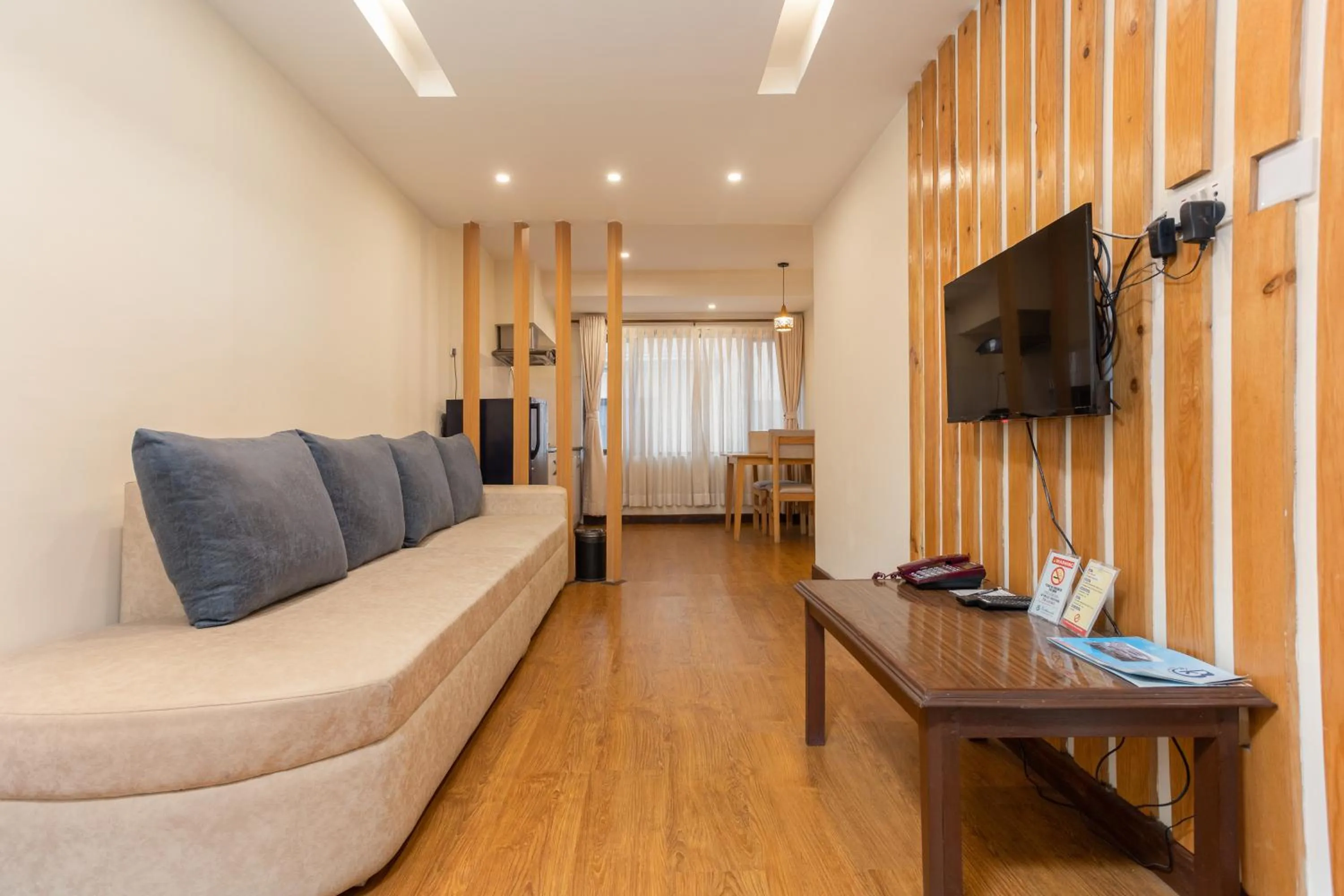 Living room in Kathmandu Business Hotel