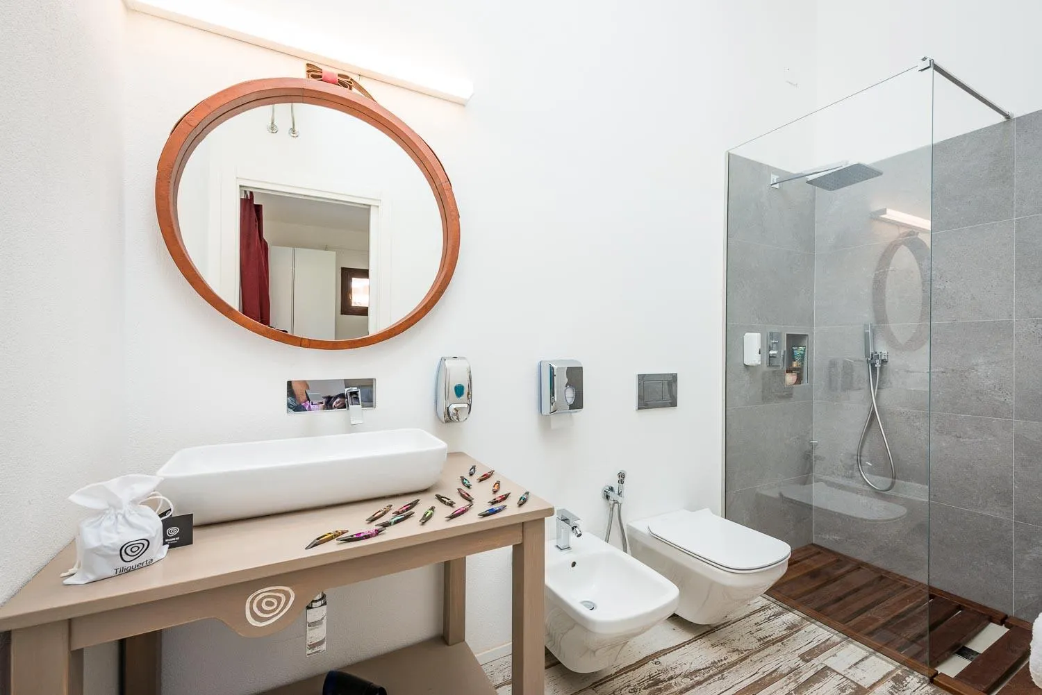 Bathroom in Tiliguerta Glamping&Camping Village