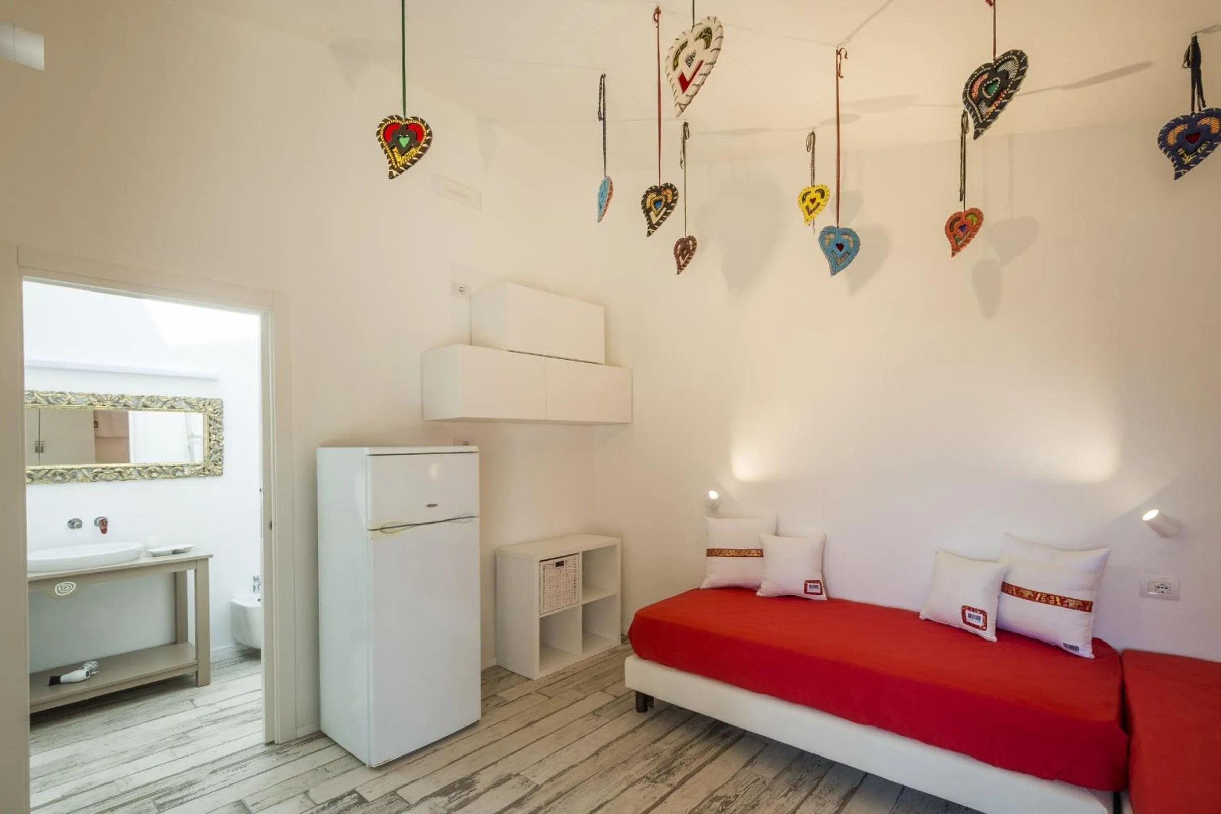 Bed in Tiliguerta Glamping&Camping Village