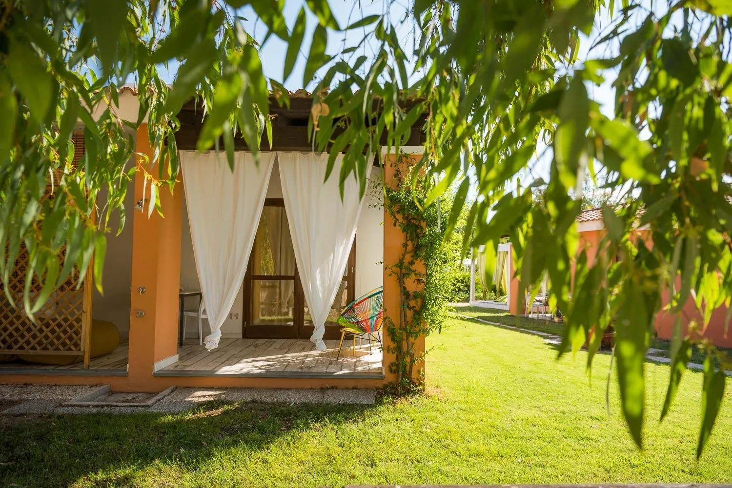 Garden in Tiliguerta Glamping&Camping Village