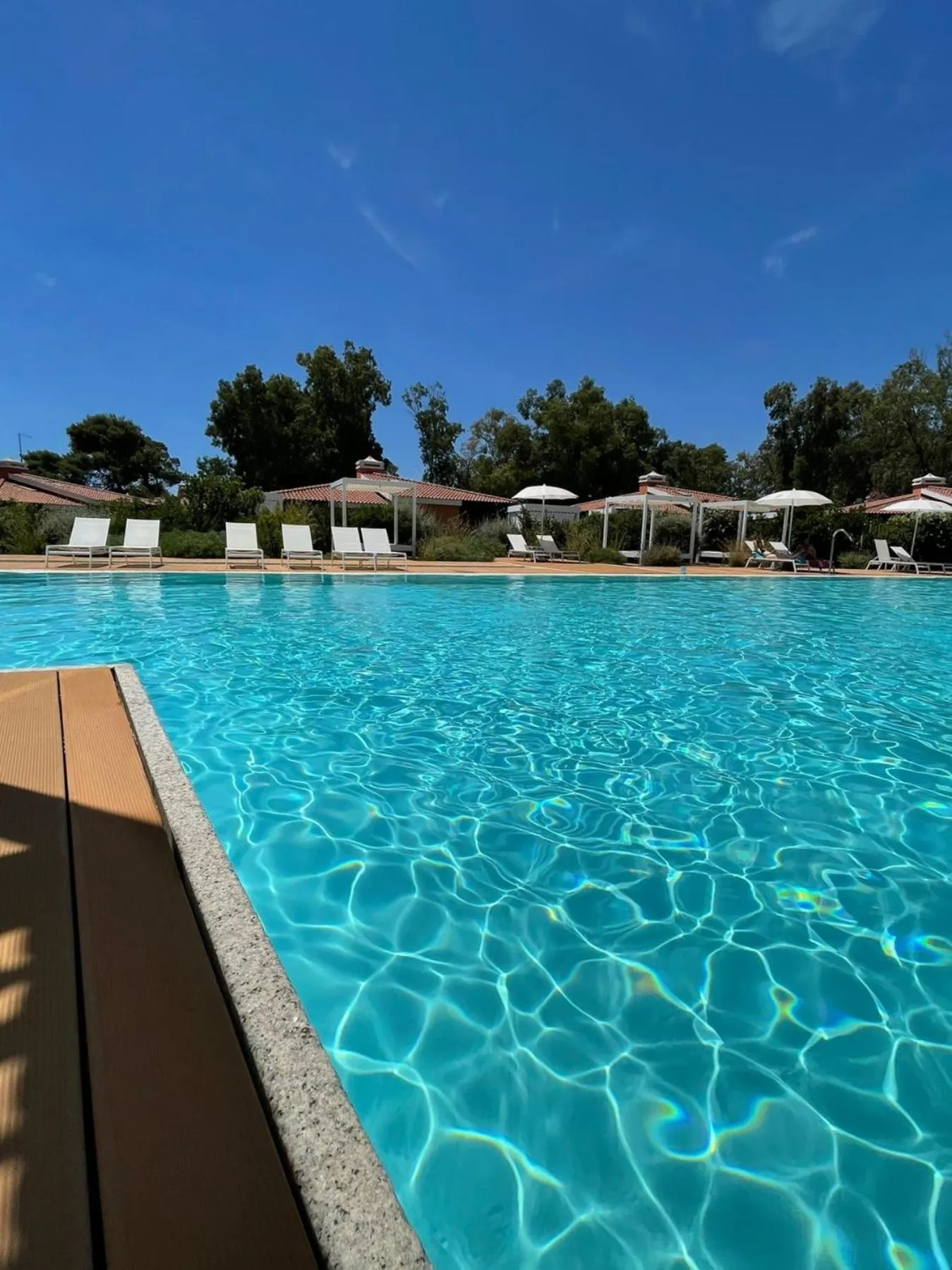 Swimming pool in Tiliguerta Glamping&Camping Village