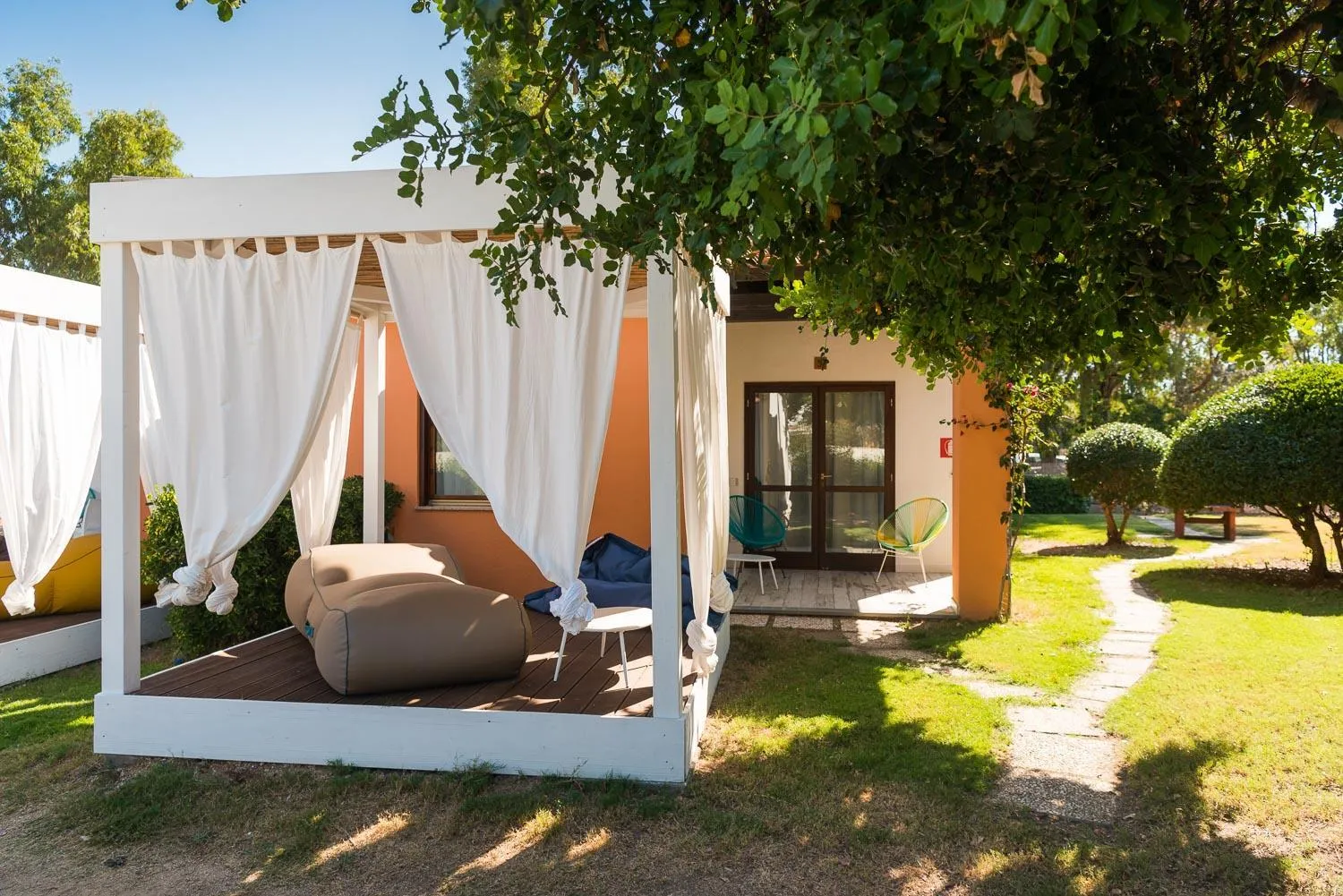 Patio in Tiliguerta Glamping&Camping Village