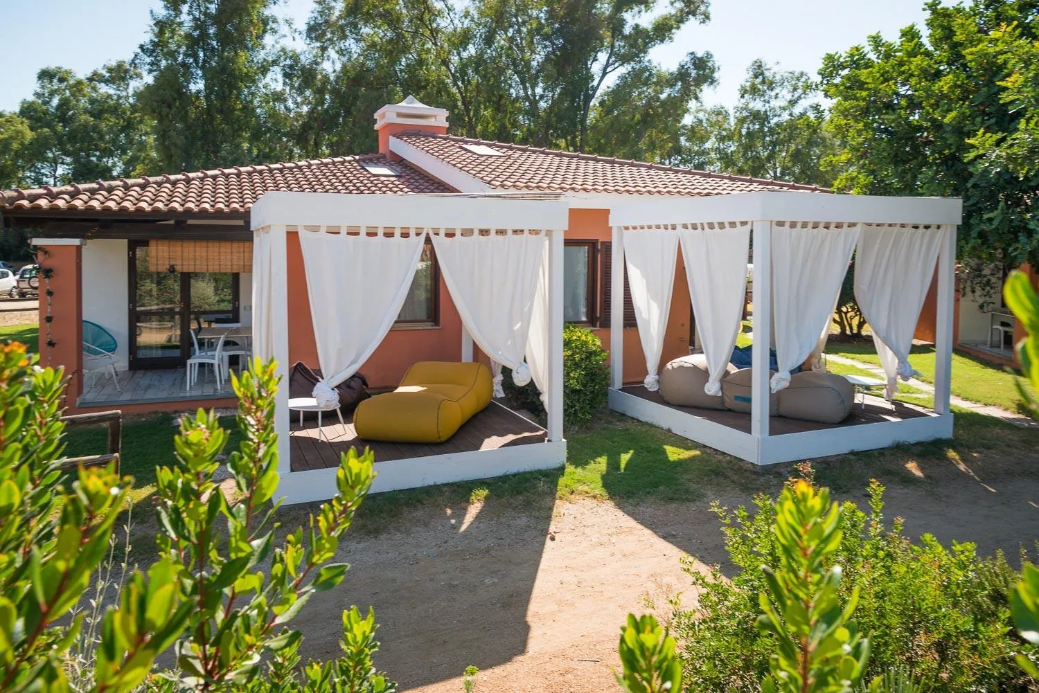 Patio in Tiliguerta Glamping&Camping Village