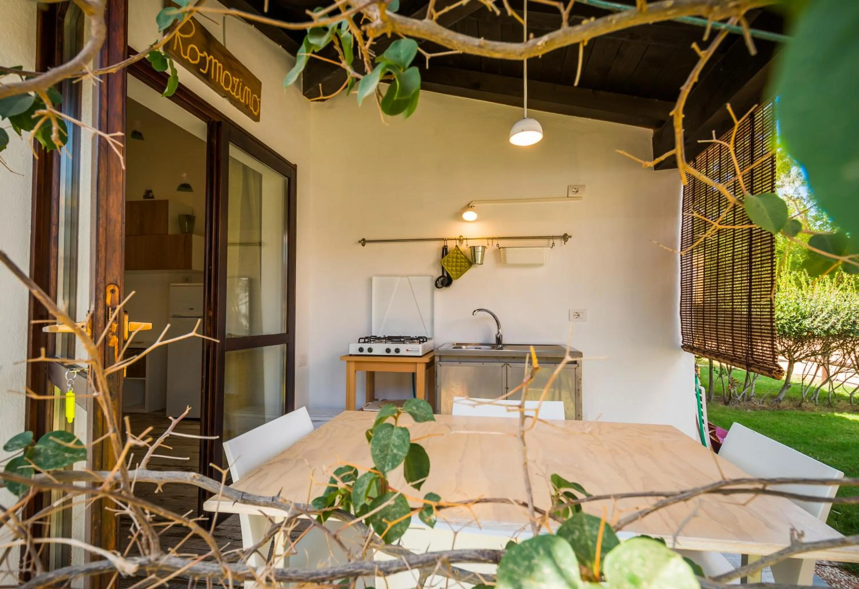 Patio in Tiliguerta Glamping&Camping Village