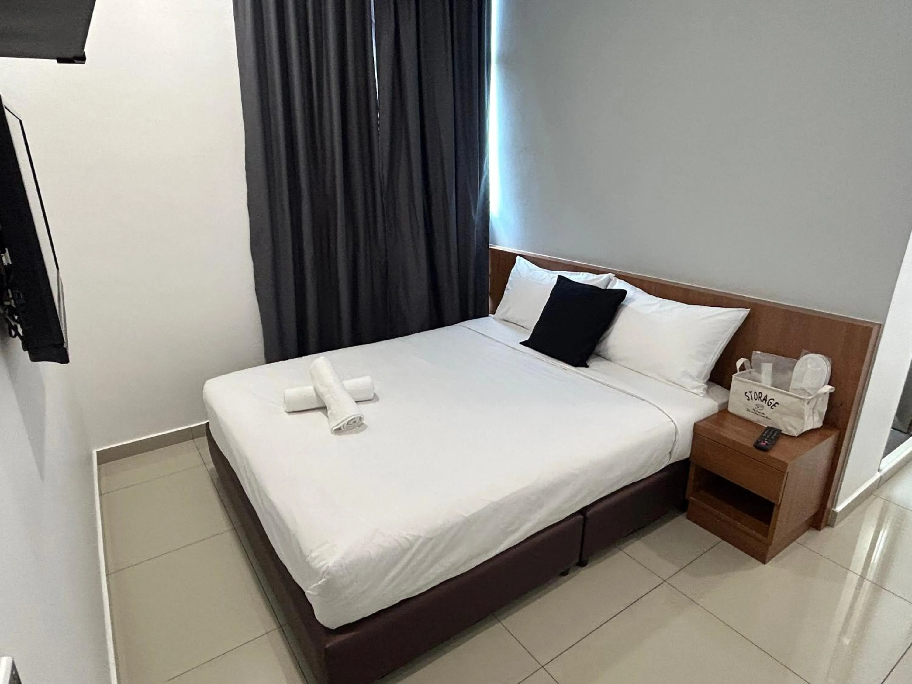 Bed in Tt Pets and Family Guesthouse Kota Laksamana, Melaka