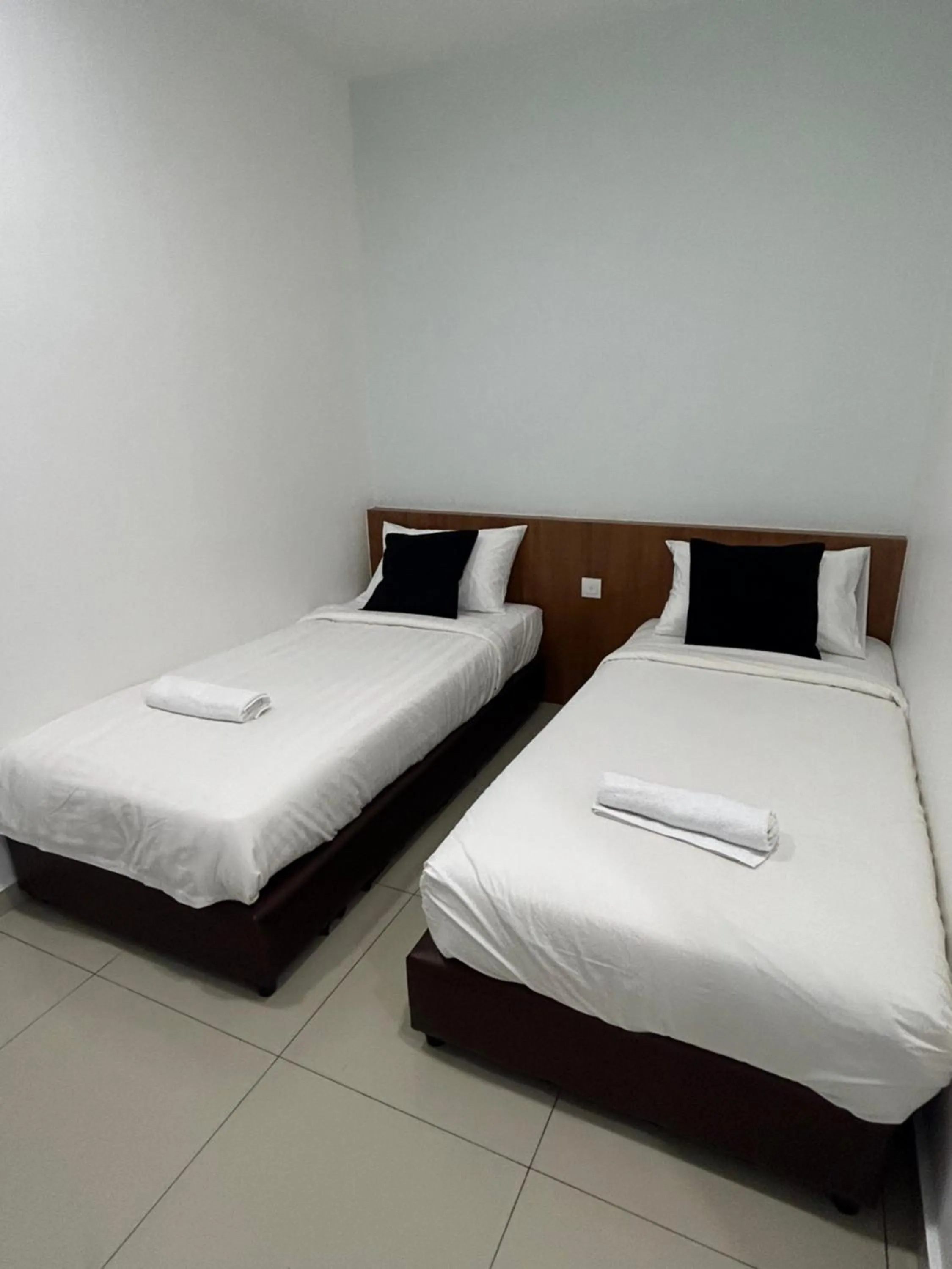 Bed in Tt Pets and Family Guesthouse Kota Laksamana, Melaka