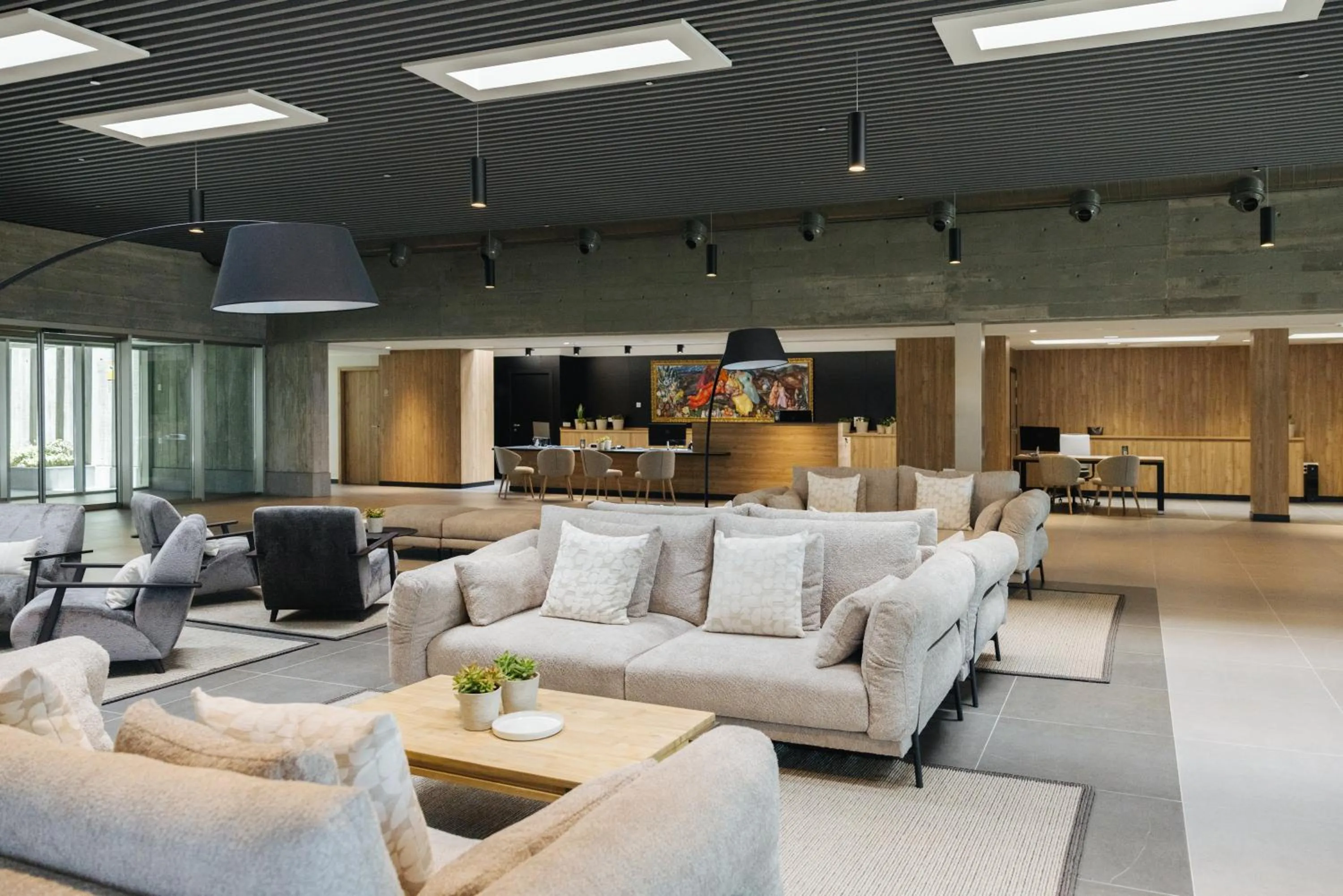 Lobby or reception in BANCAL HOTEL and SPA