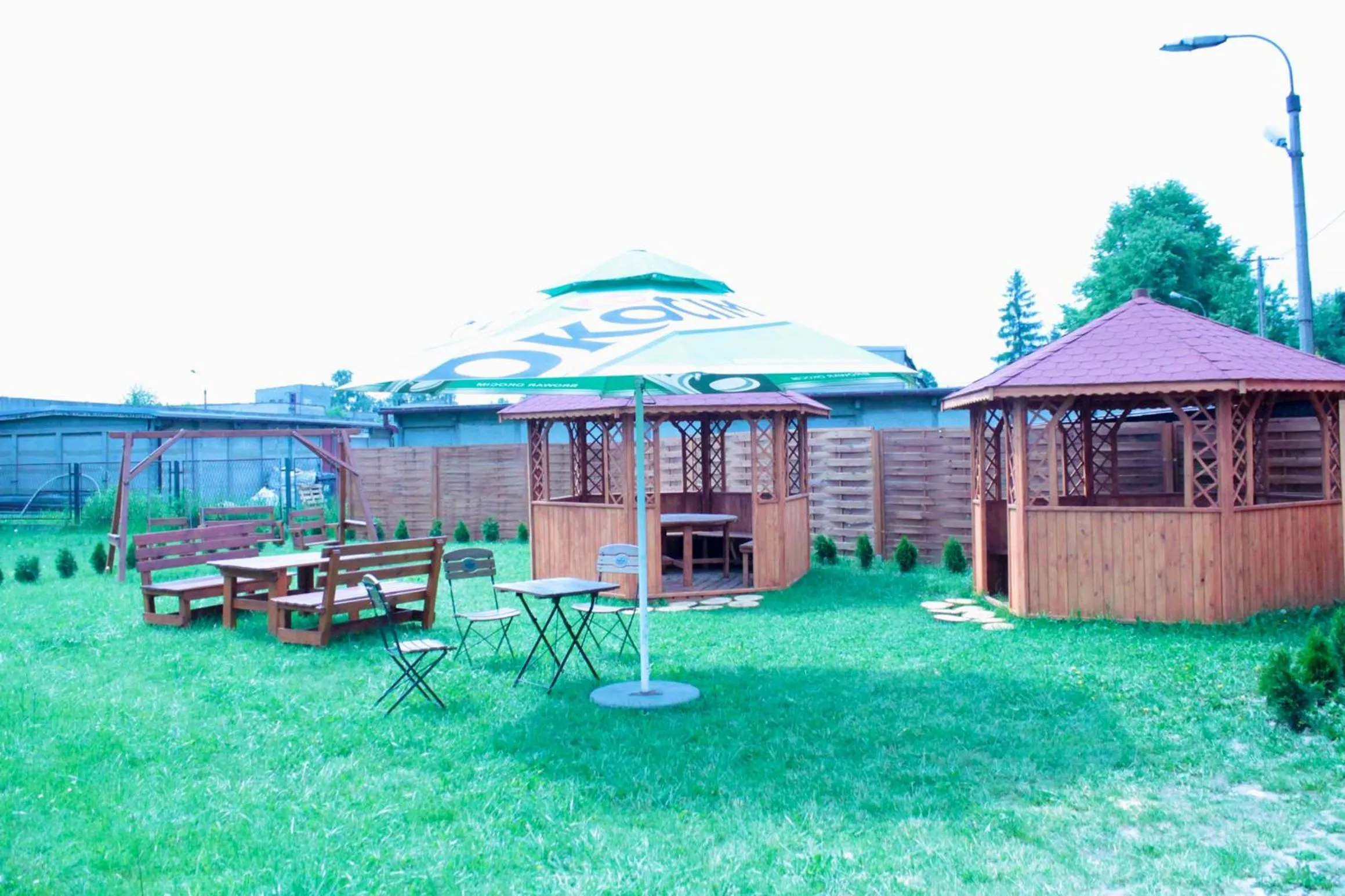 BBQ facilities in Zajazd Skorpion B&B