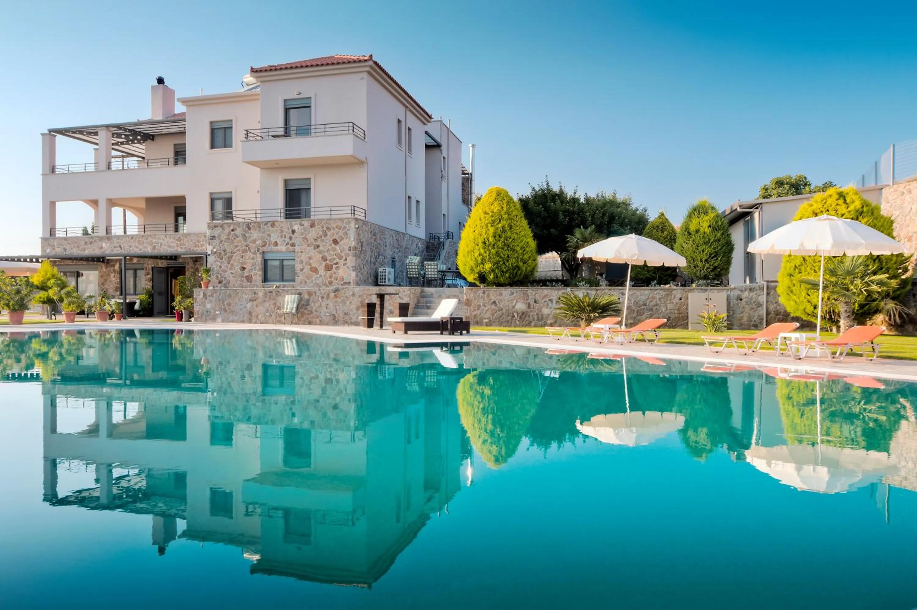 Property building in Marini Luxury Apartments and Suites