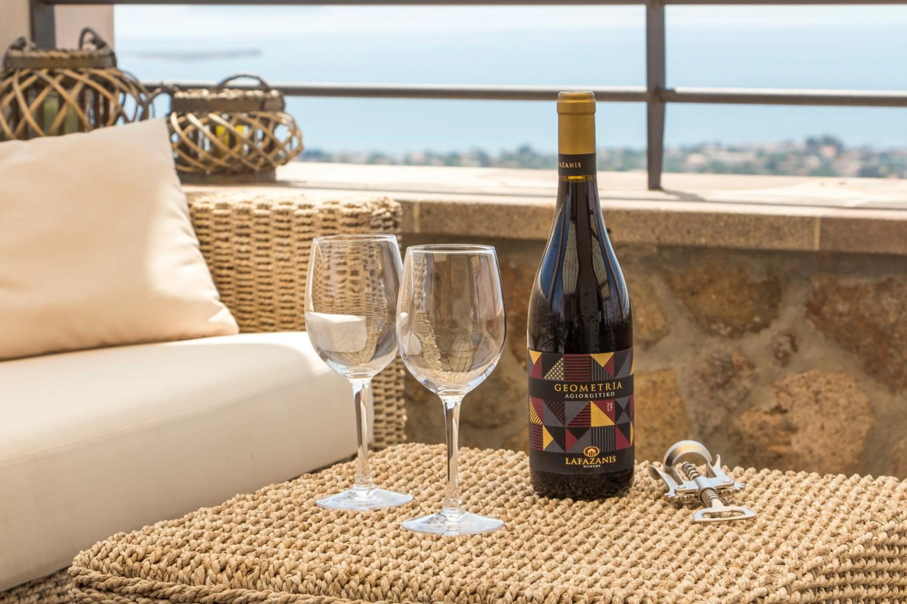 Natural landscape in Marini Luxury Apartments and Suites