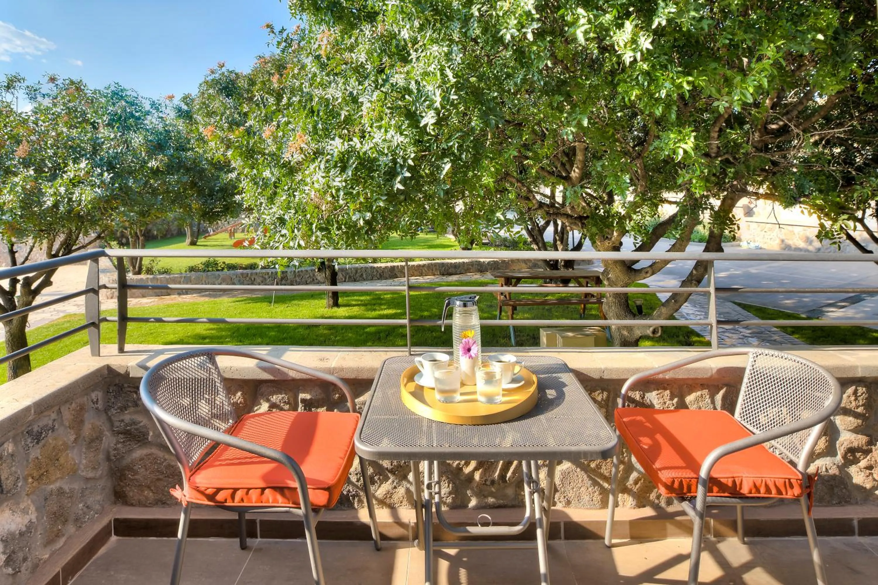 Balcony/Terrace in Marini Luxury Apartments and Suites