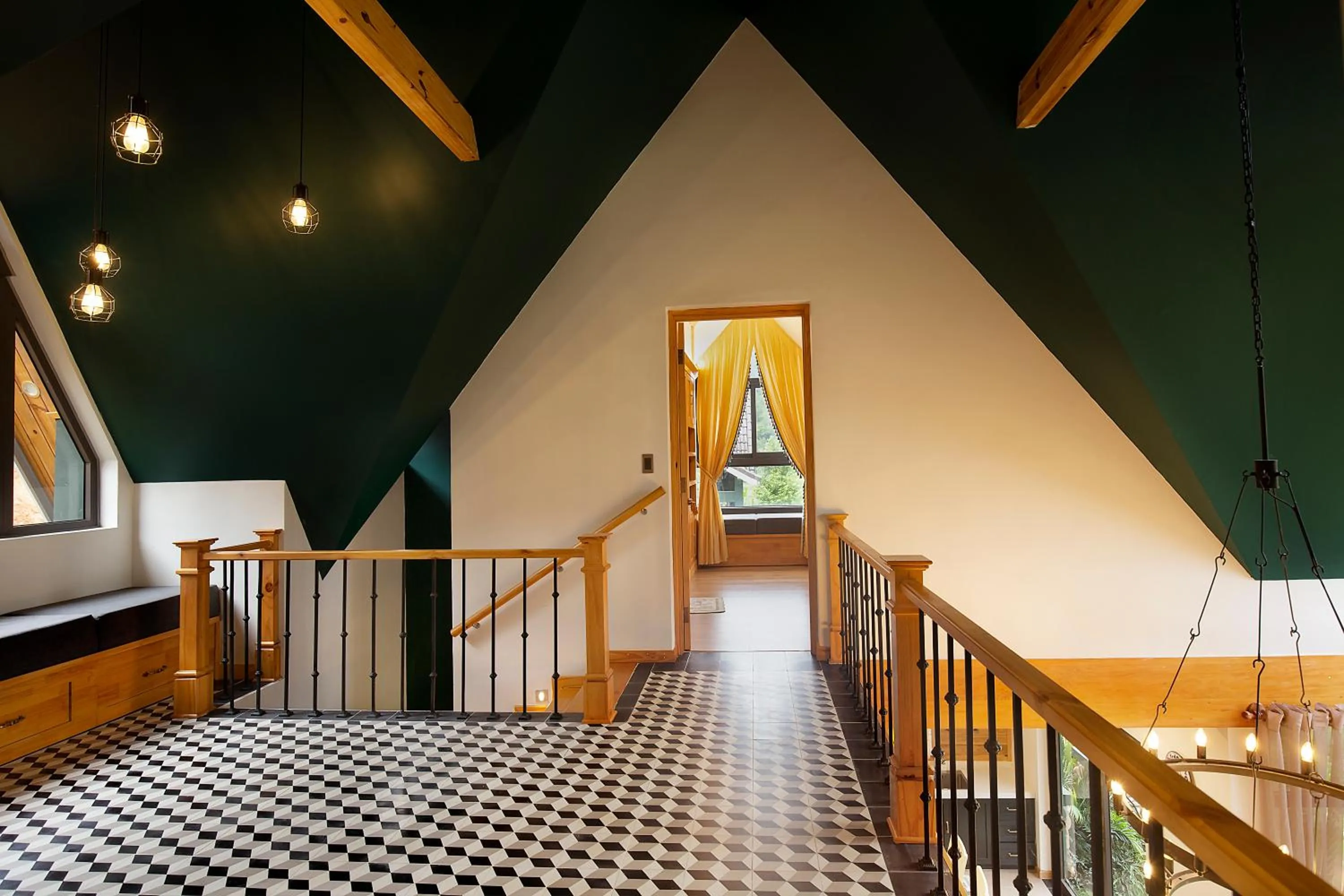 View (from property/room), Bed in Lat Valley Retreat Village