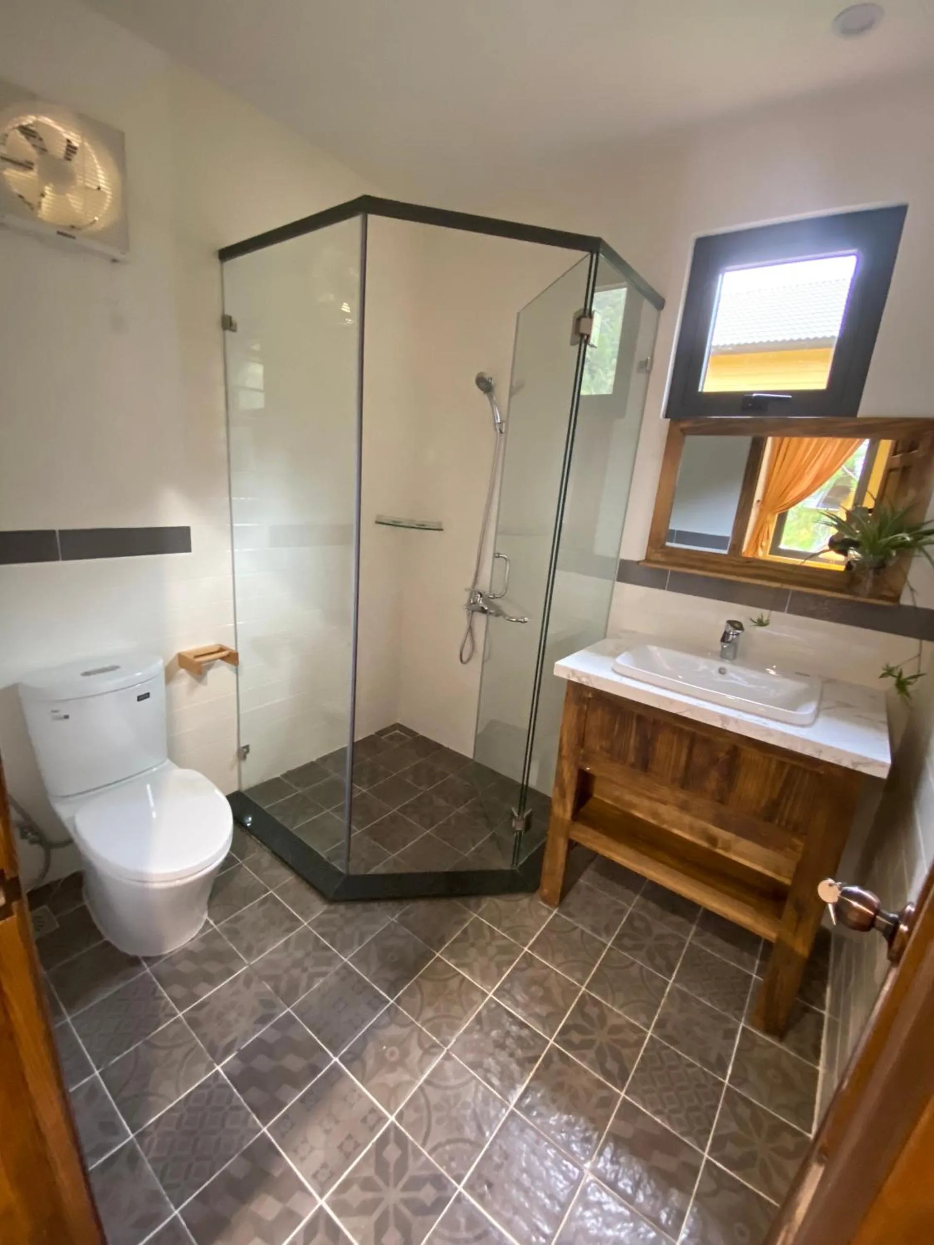 Shower in Lat Valley Retreat Village