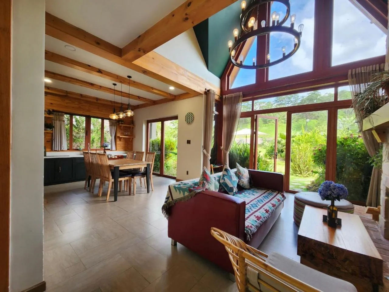 Living room in Lat Valley Retreat Village