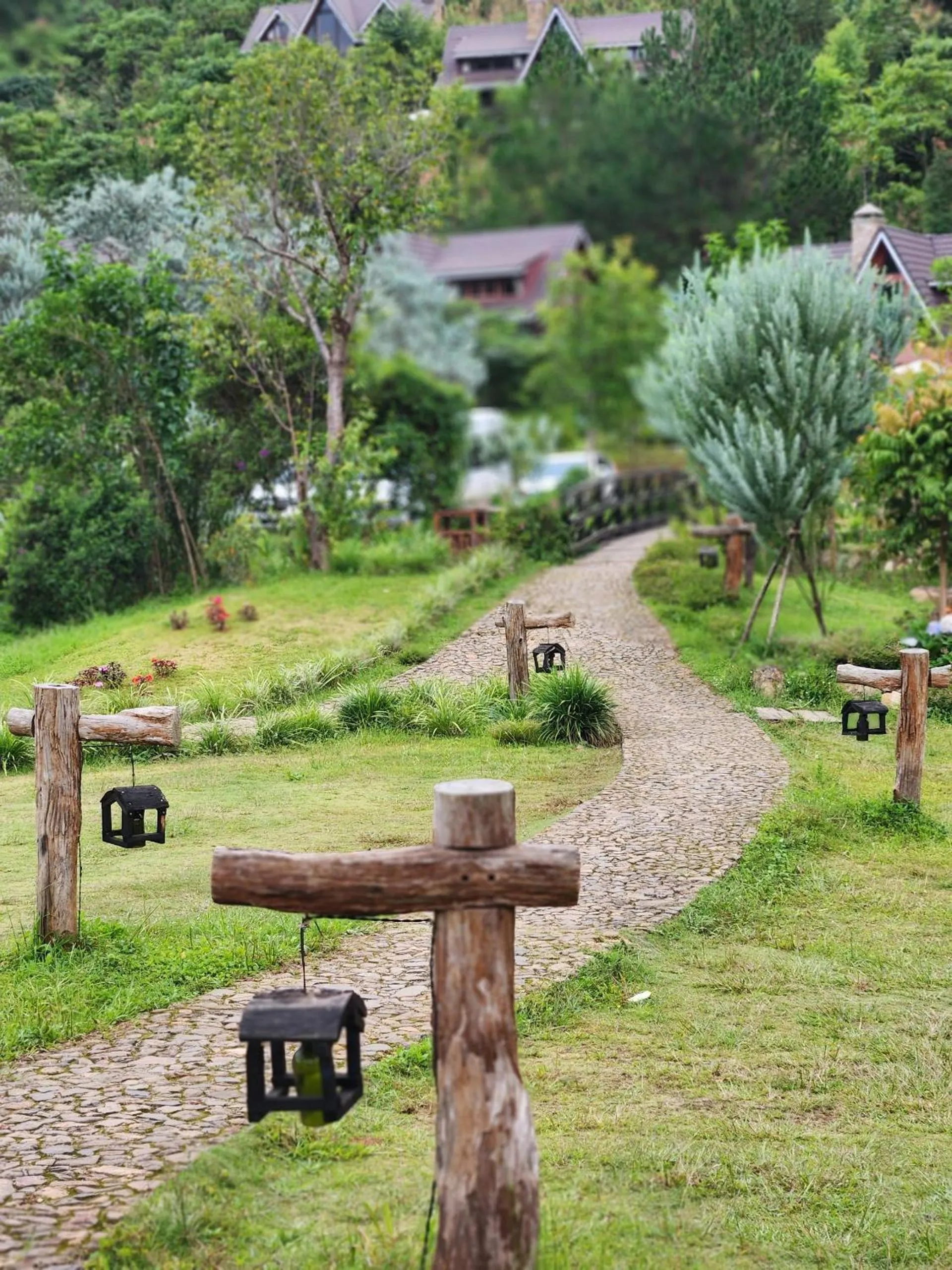 Garden in Lat Valley Retreat Village