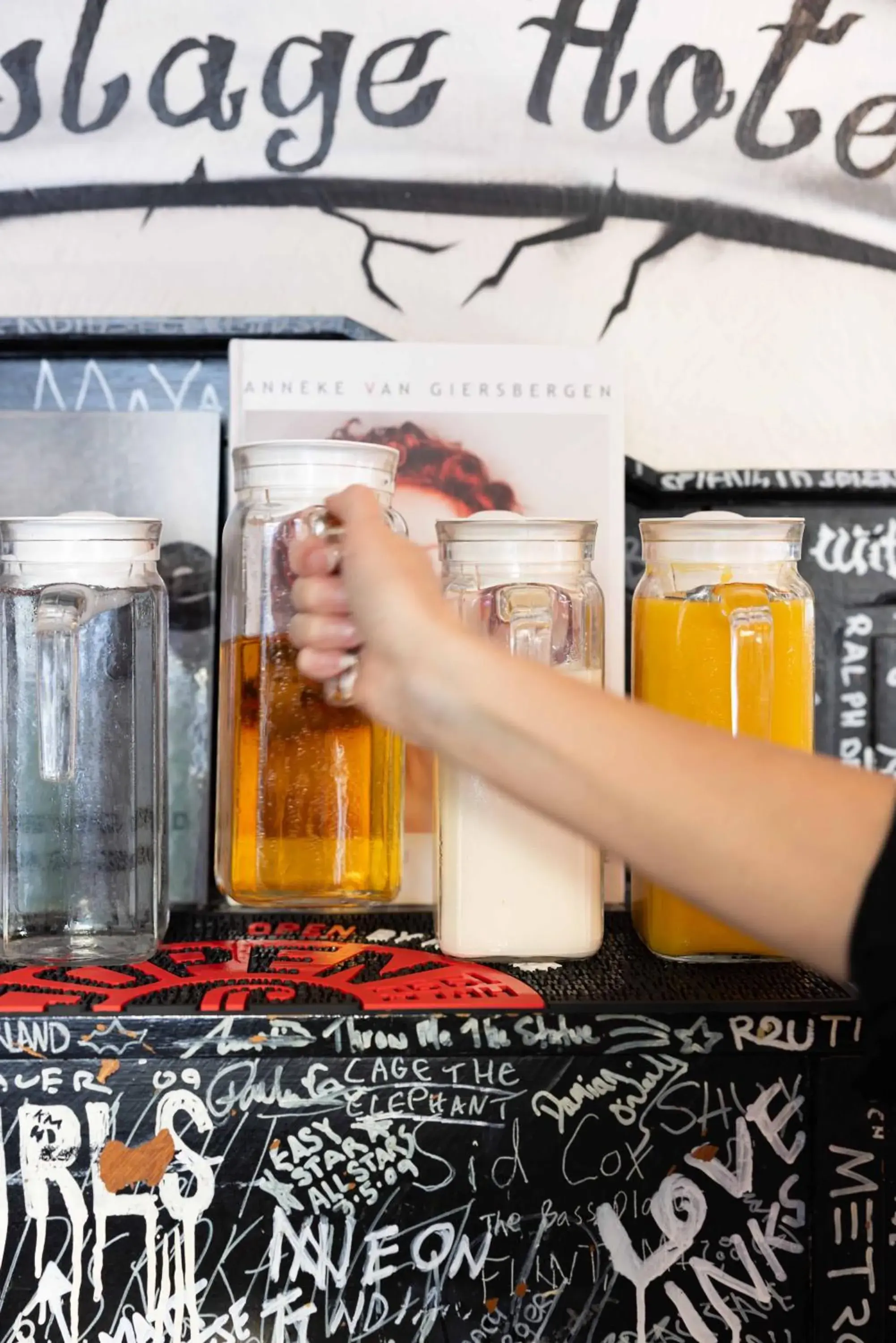 Continental breakfast in Backstage Hotel Amsterdam Continental breakfast in Backstage Hotel Amsterdam