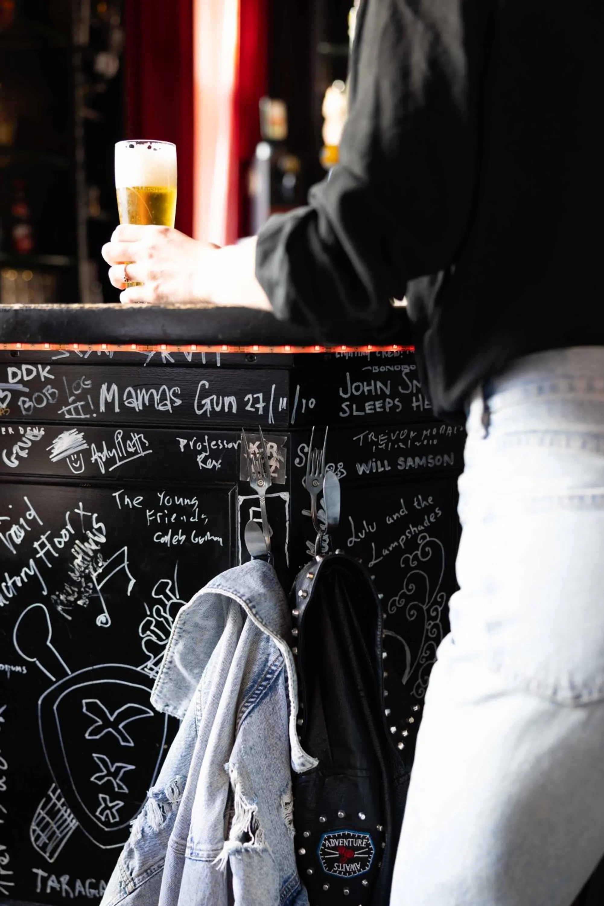 People in Backstage Hotel Amsterdam