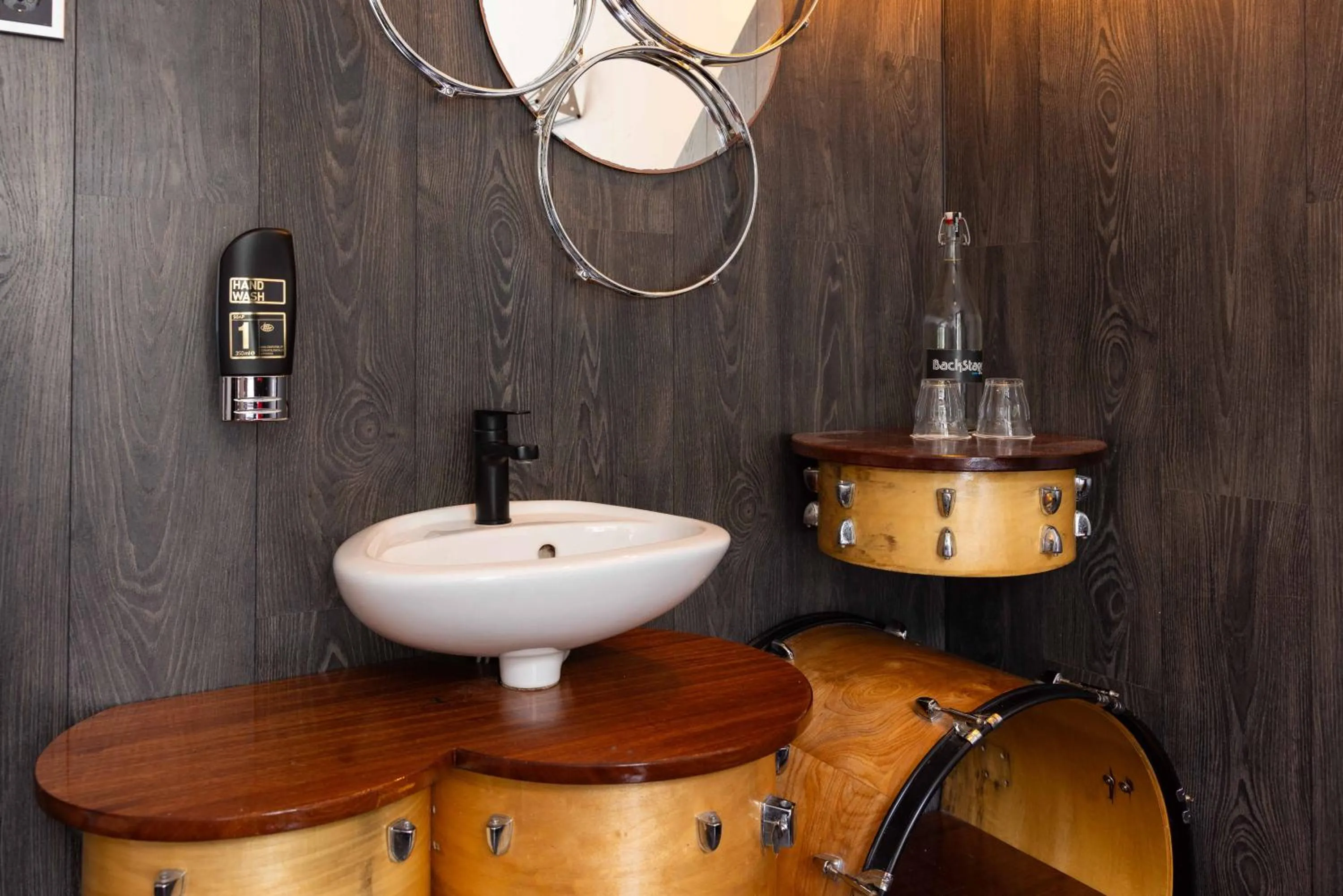 Decorative detail in Backstage Hotel Amsterdam