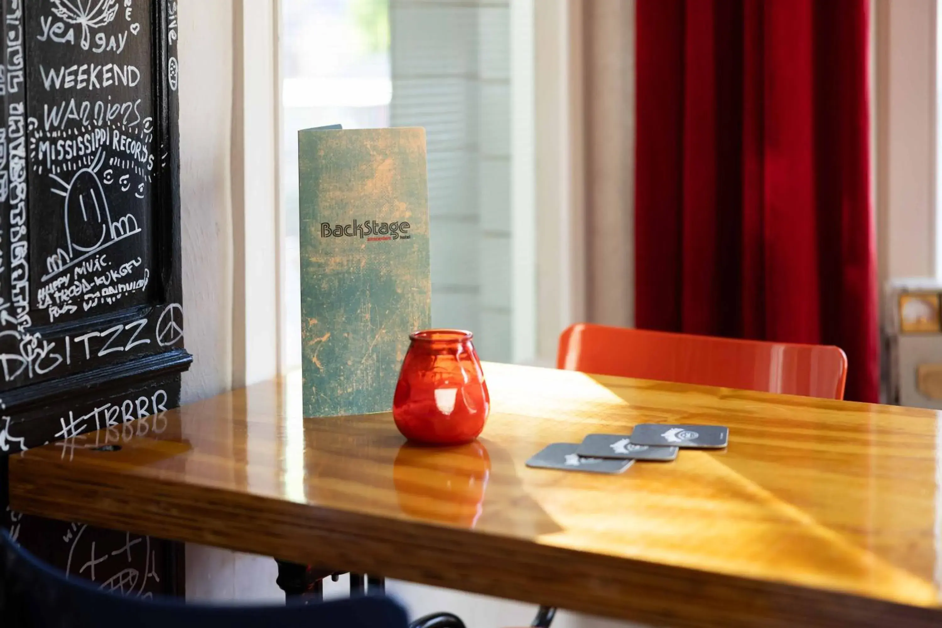 Lounge or bar in Backstage Hotel Amsterdam Lounge or bar in Backstage Hotel Amsterdam