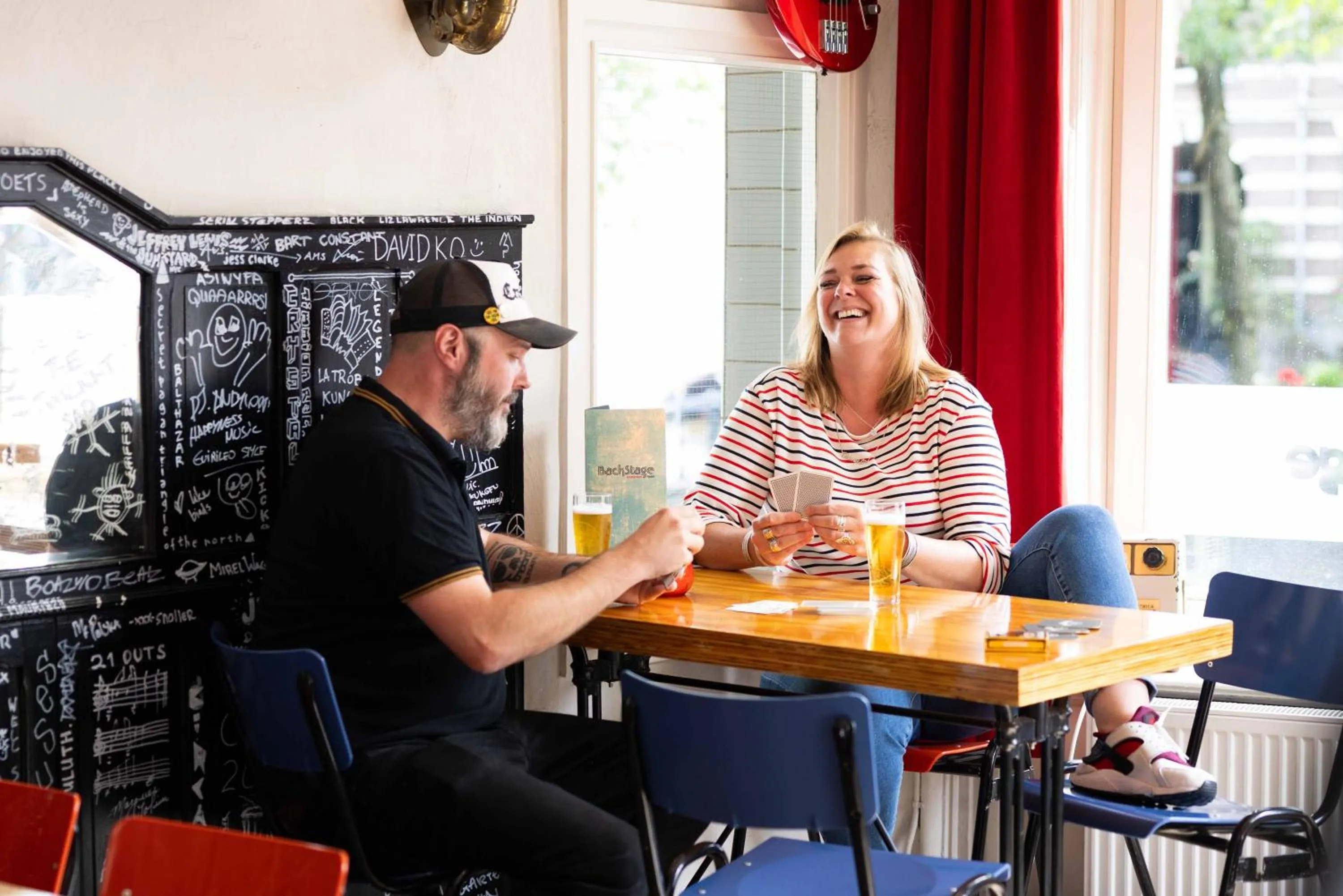 Dining area in Backstage Hotel Amsterdam