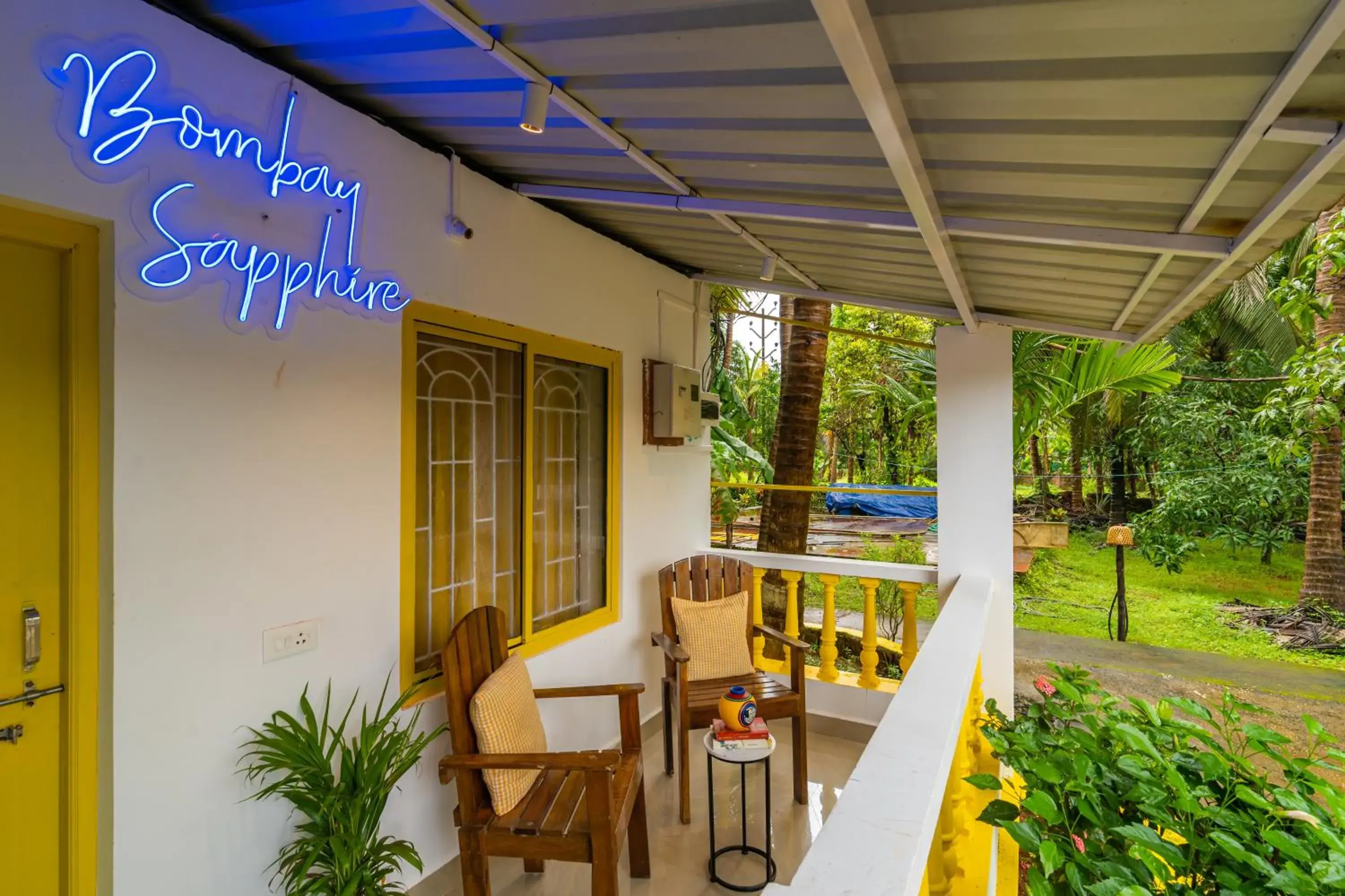 Property building in Whoopers Party Hostel, Palolem Property building in Whoopers Party Hostel, Palolem