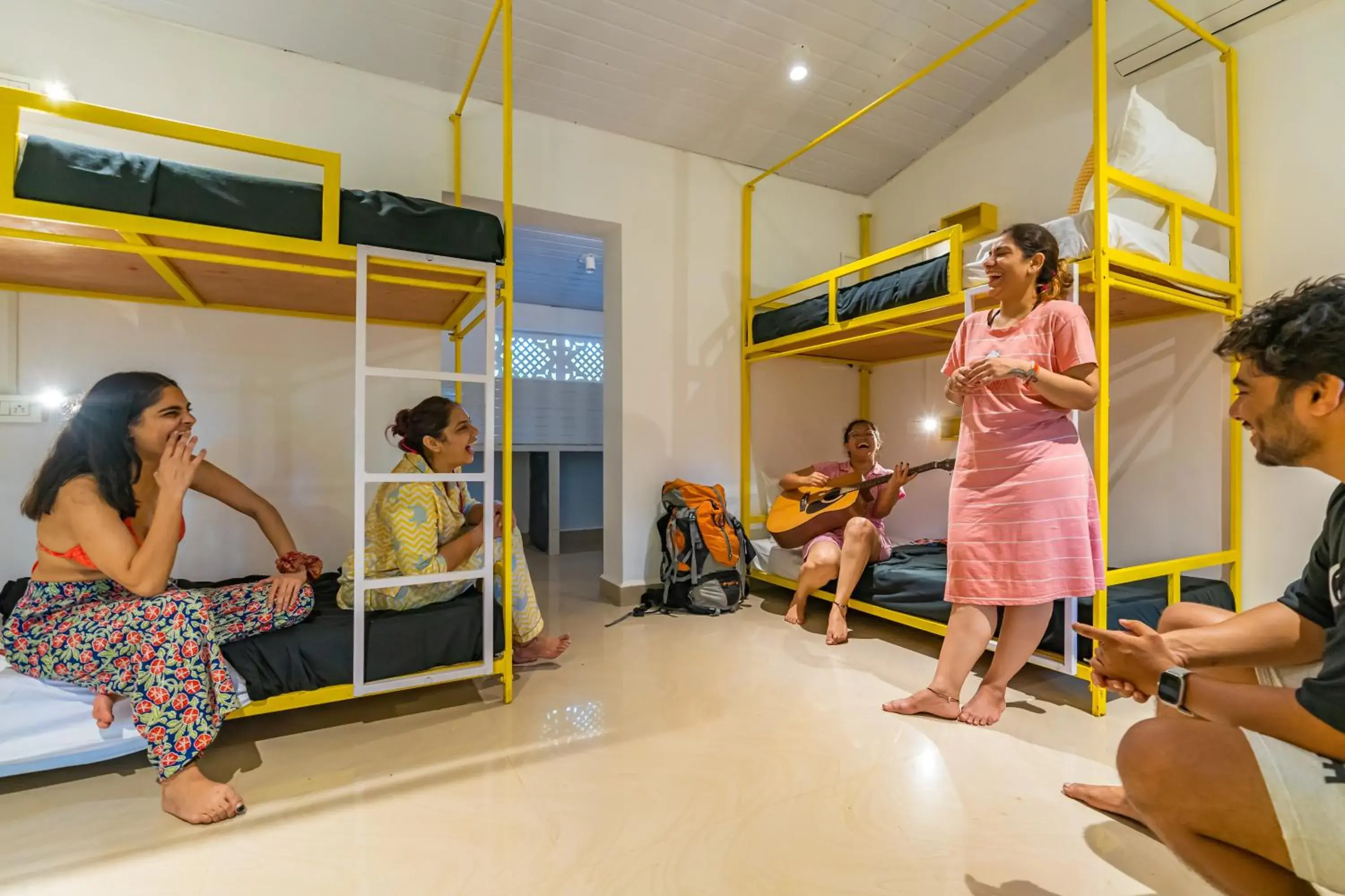 bunk bed in Whoopers Party Hostel, Palolem bunk bed in Whoopers Party Hostel, Palolem