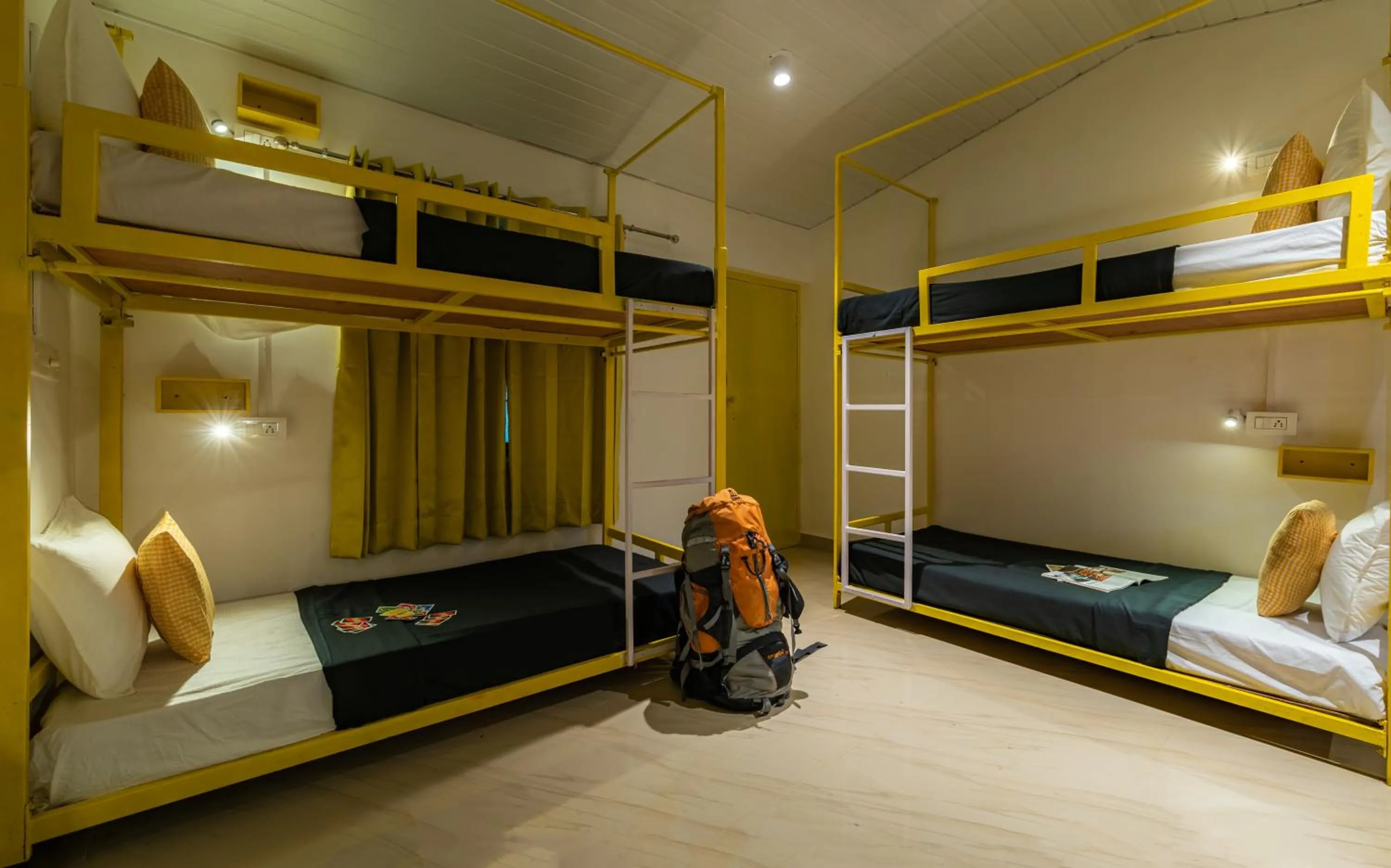 Bed in Whoopers Party Hostel, Palolem