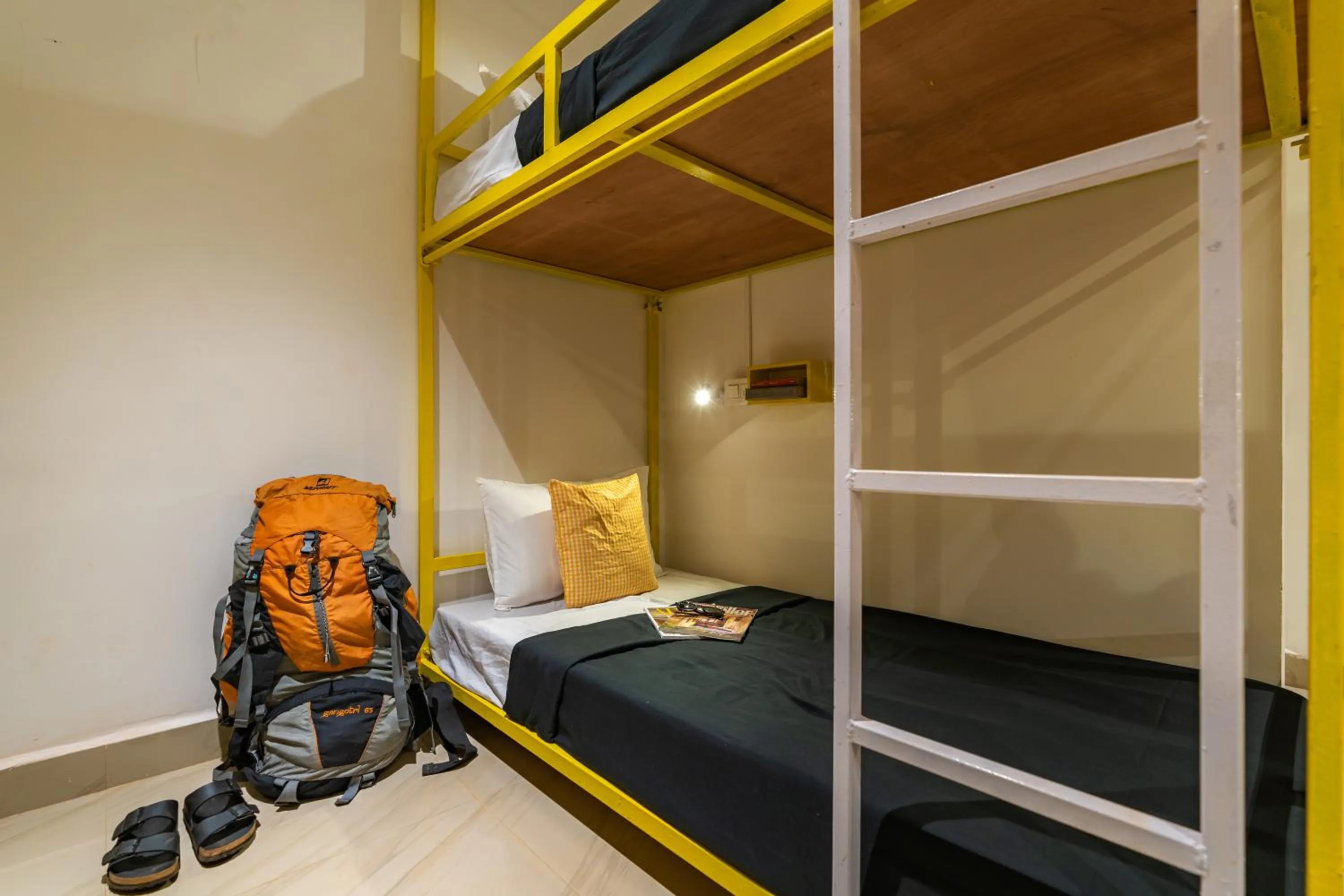 Bed in Whoopers Party Hostel, Palolem