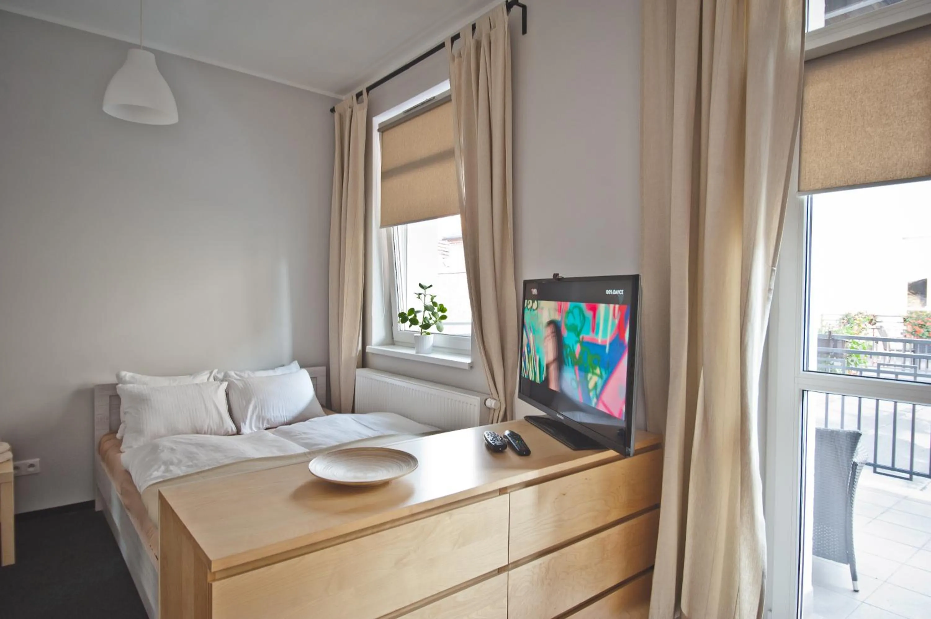 Bedroom, Bed in Apartamenty Leszno