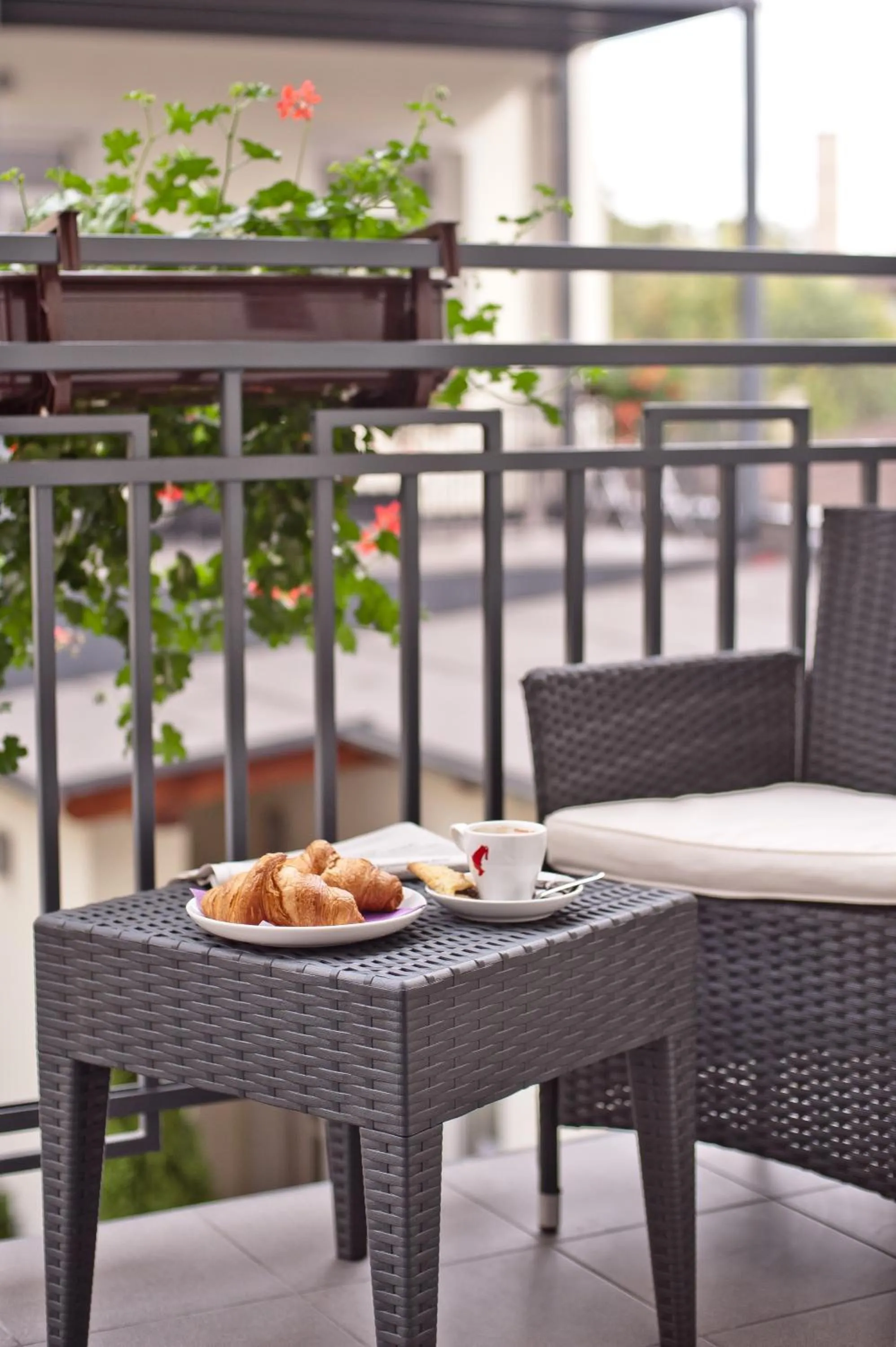 Balcony/Terrace in Apartamenty Leszno