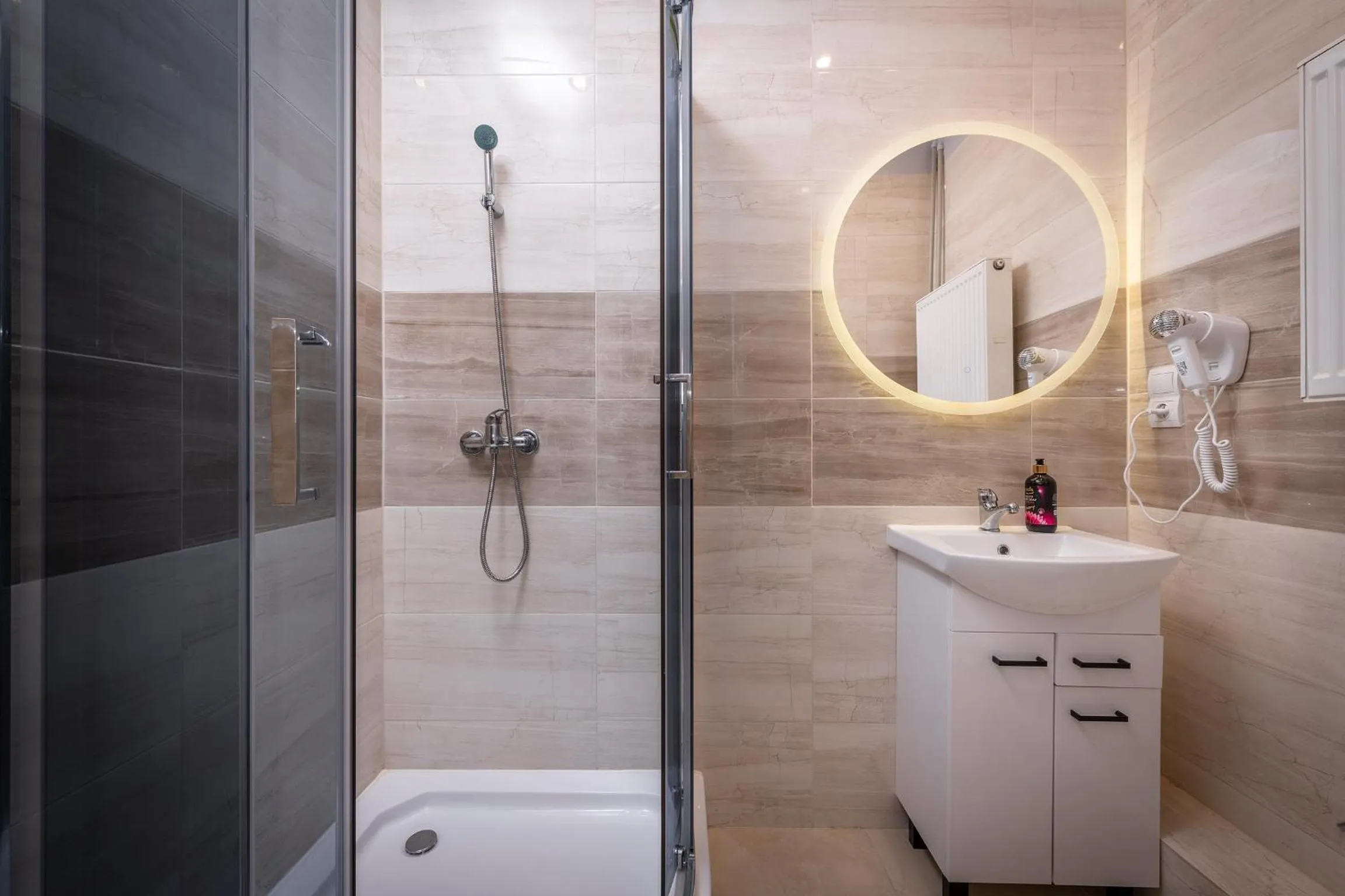 Shower in 70s Hostel