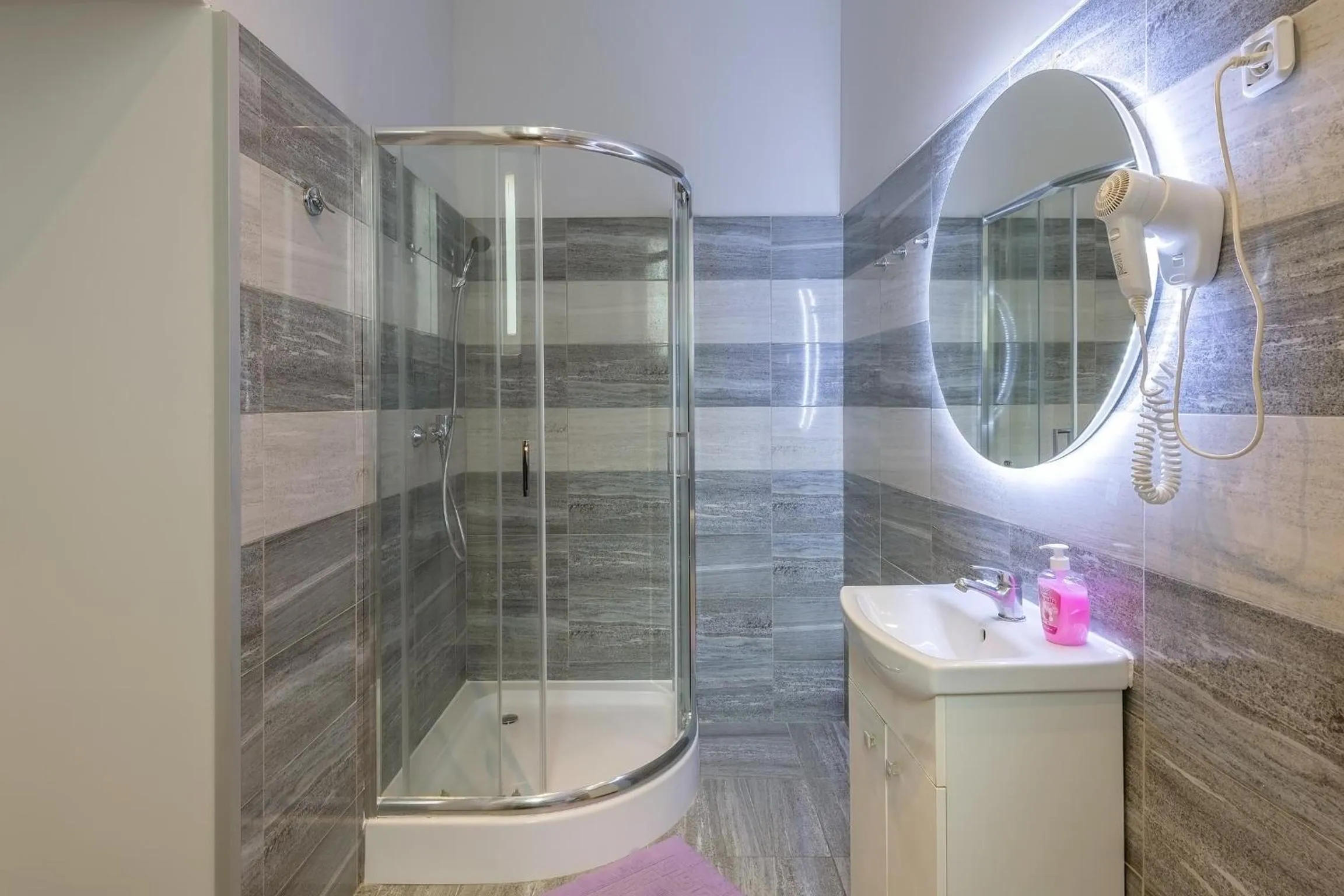 Shower in 70s Hostel