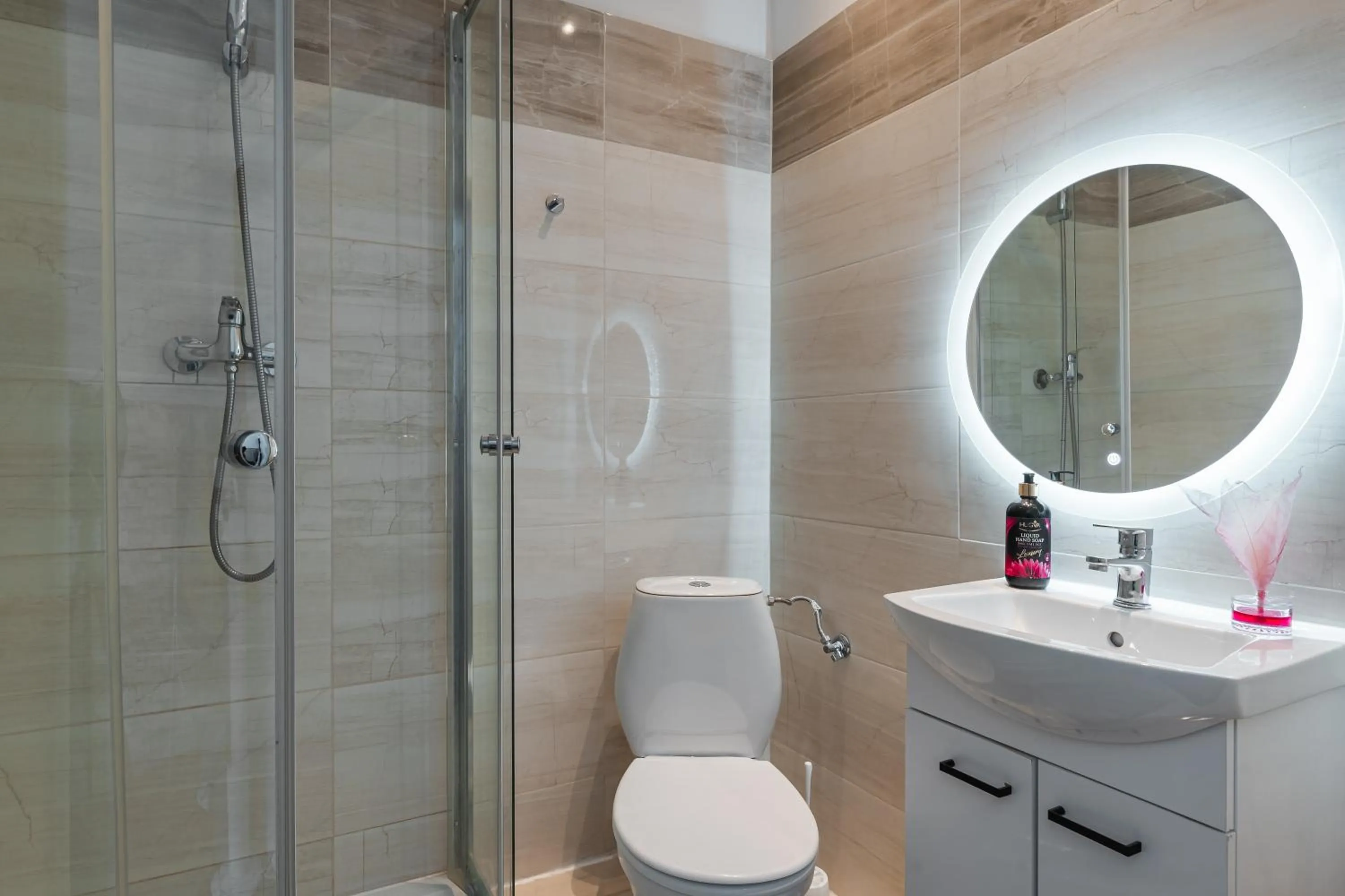 Shower in 70s Hostel