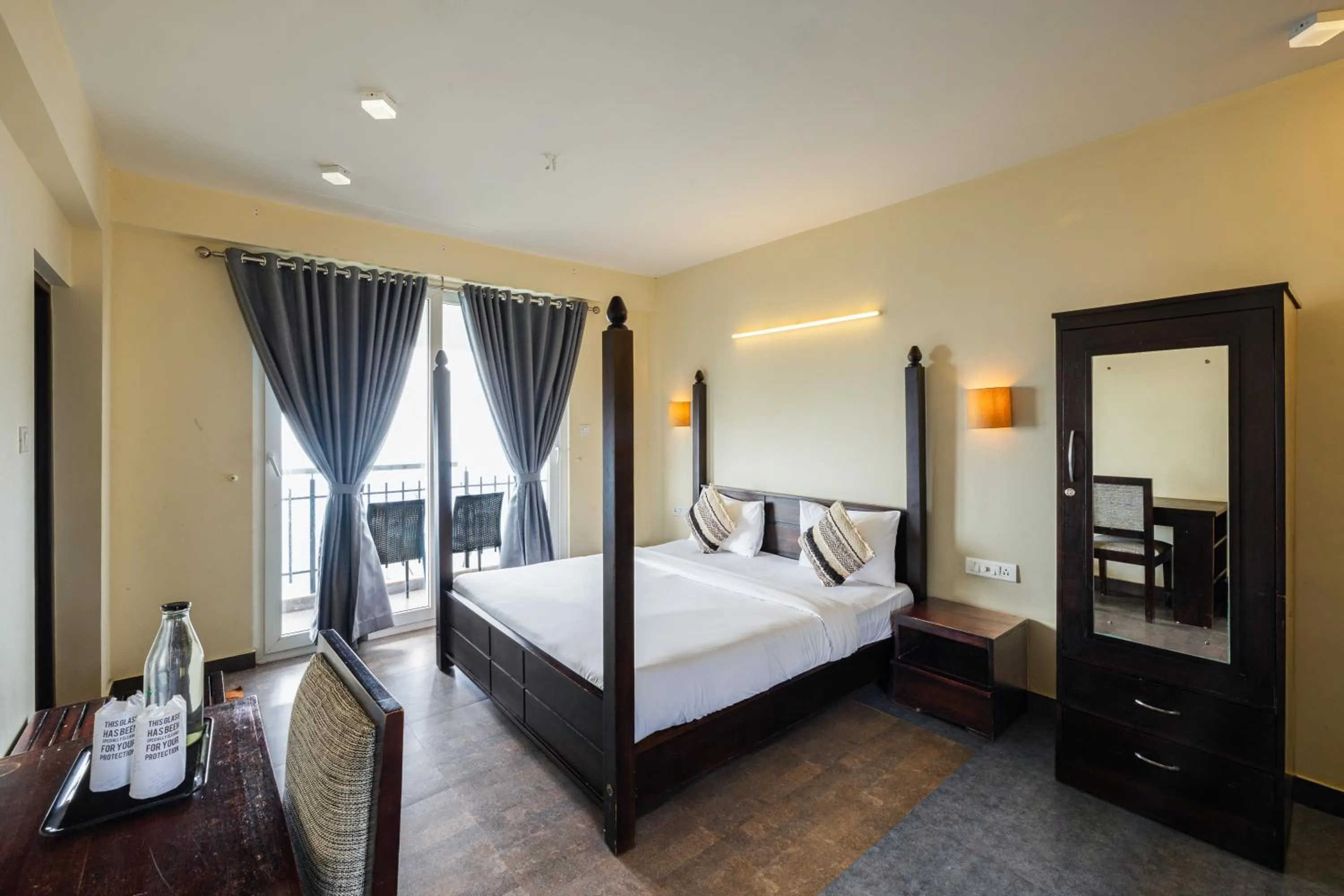 Bed in Forest County