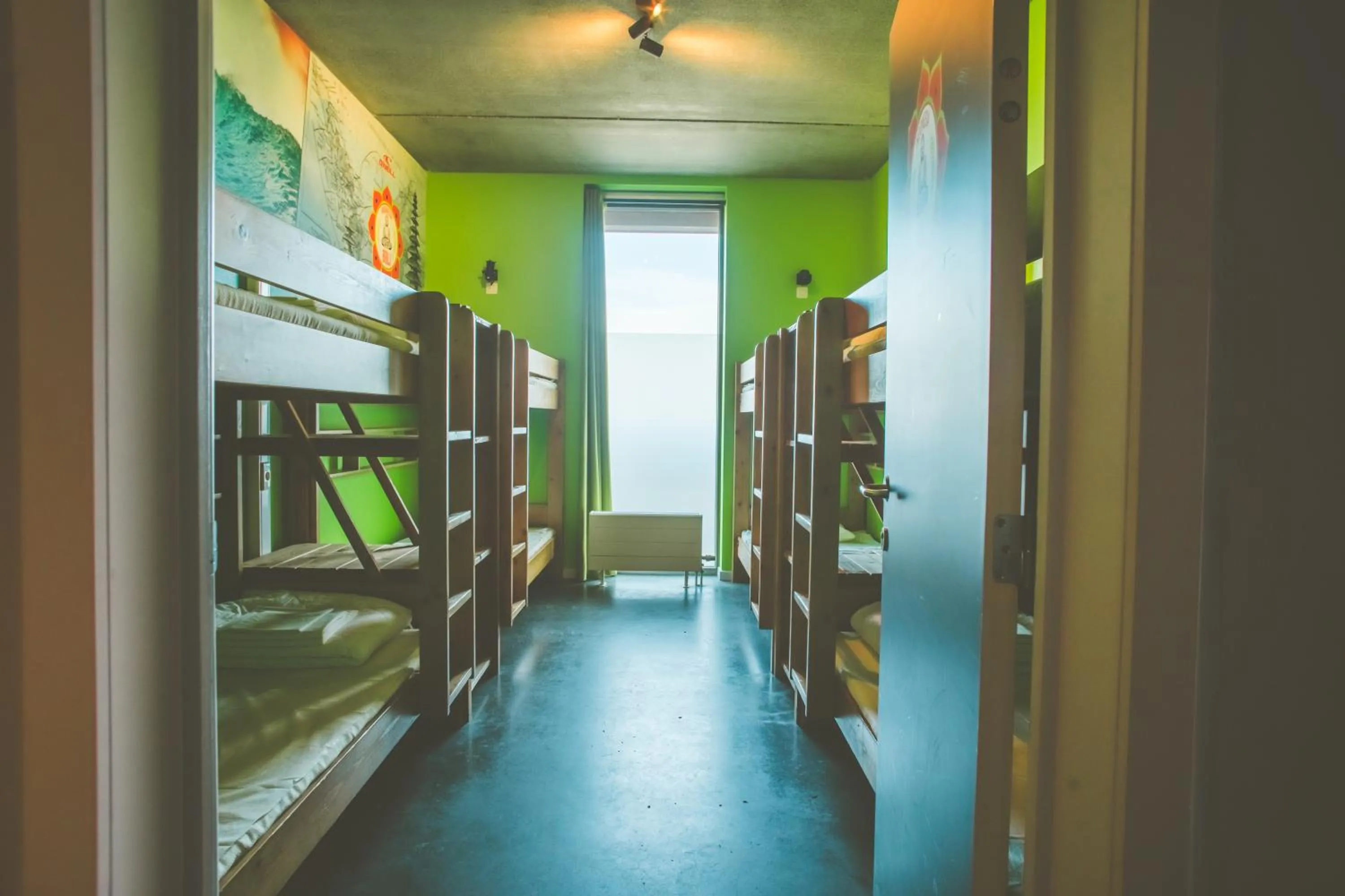 bunk bed in Lakeside Paradise Sport Hostel