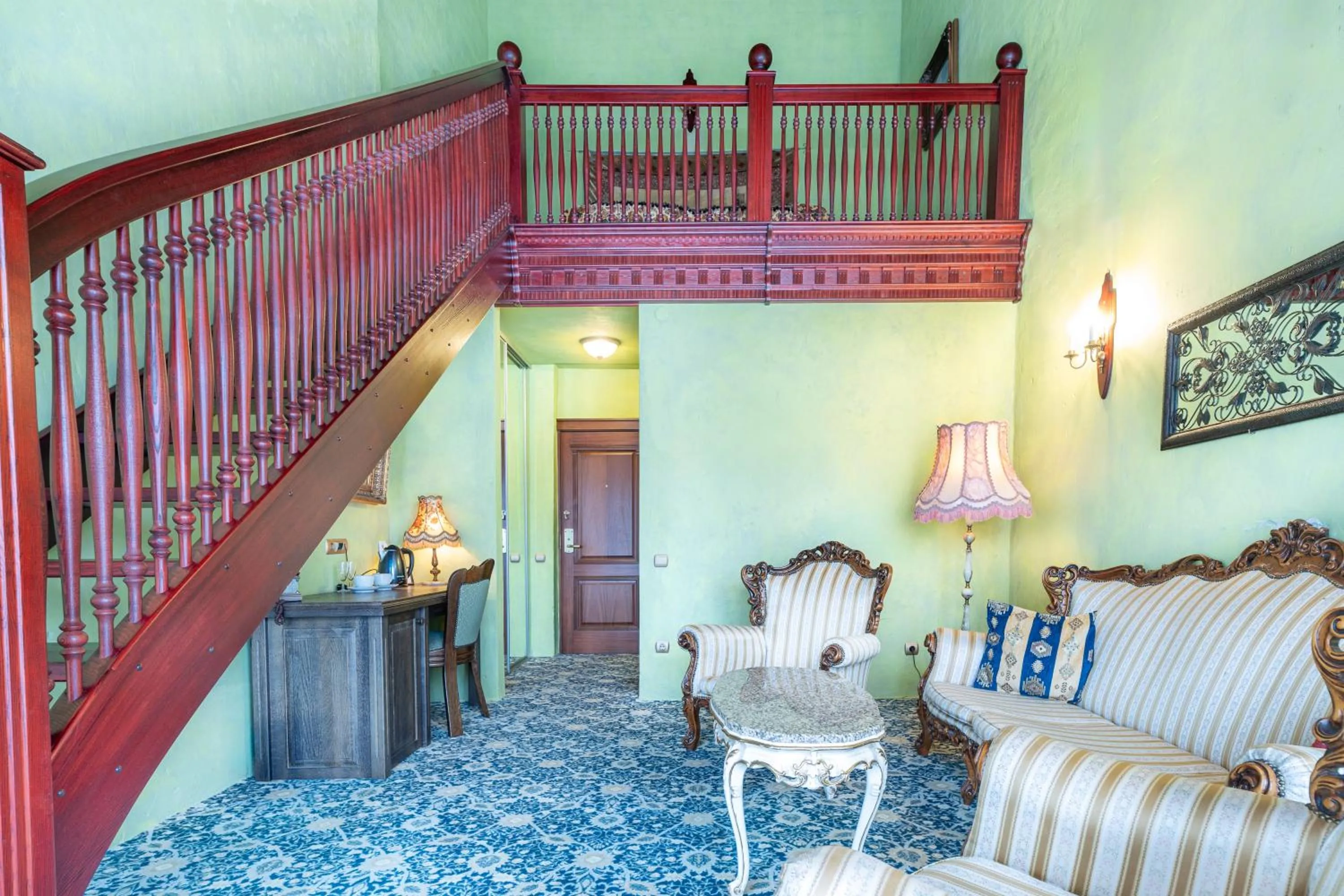 Seating area in Nemuno Slėnis