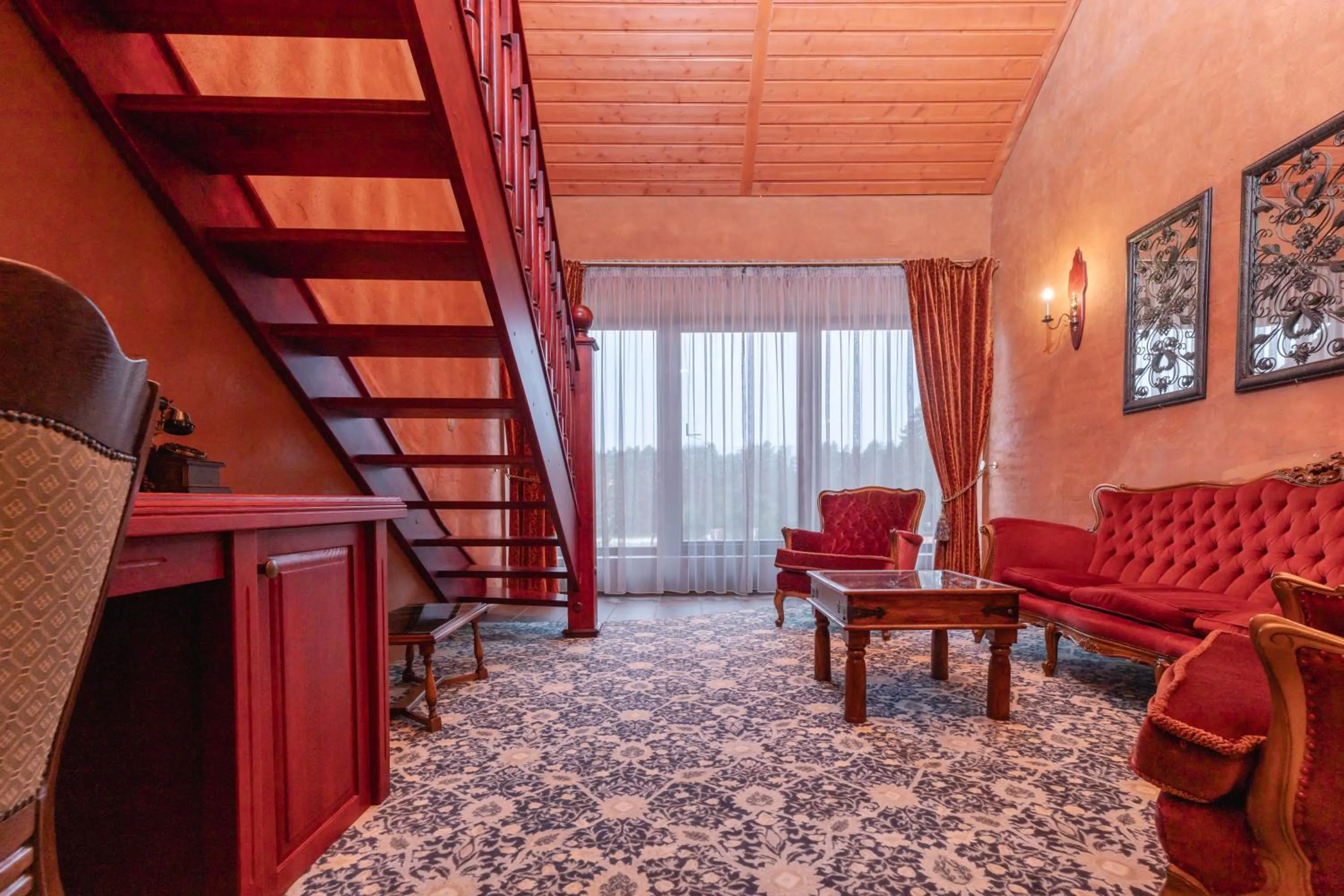 Seating area in Nemuno Slėnis