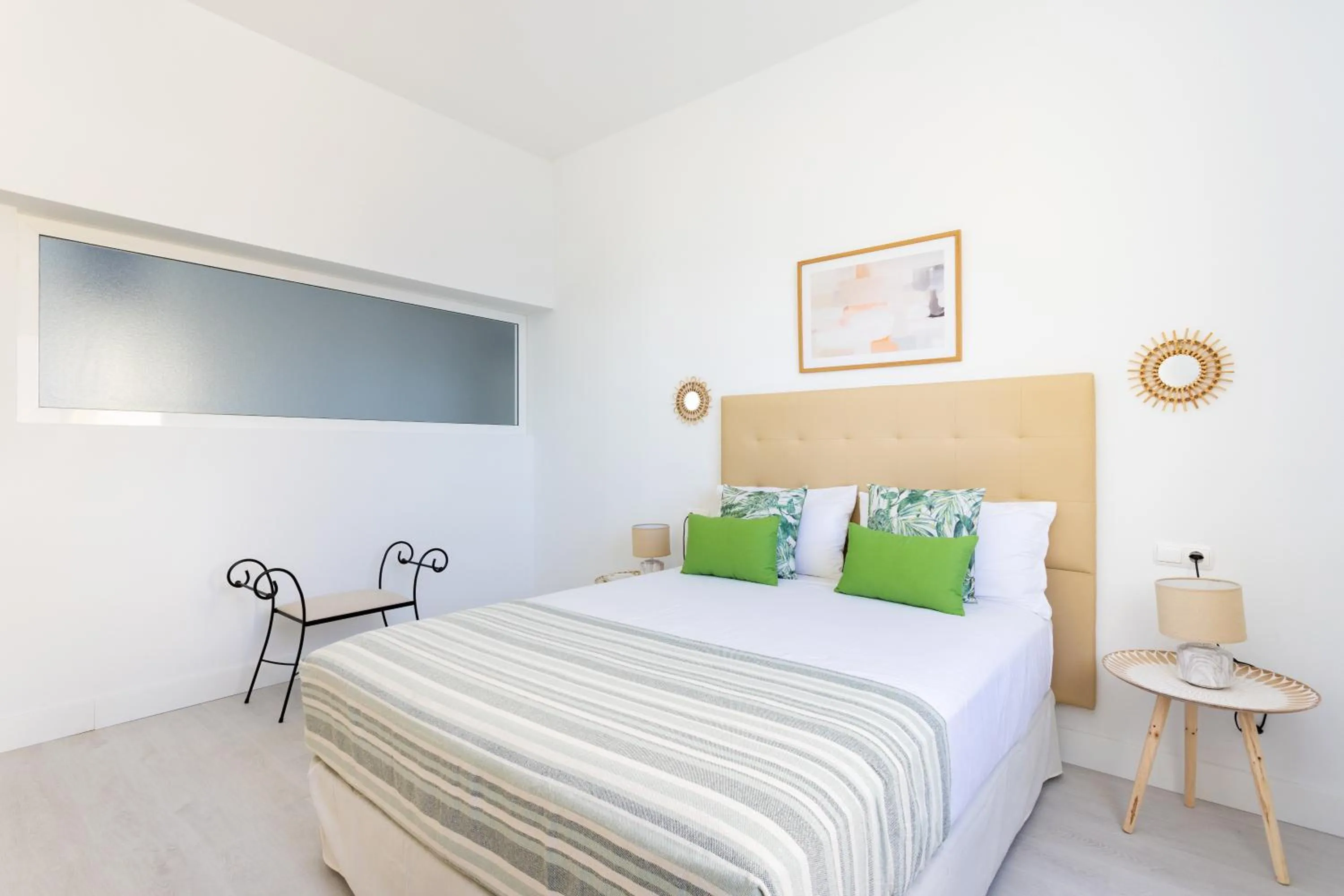 Bed in Apartamento Natural Ocean Pool