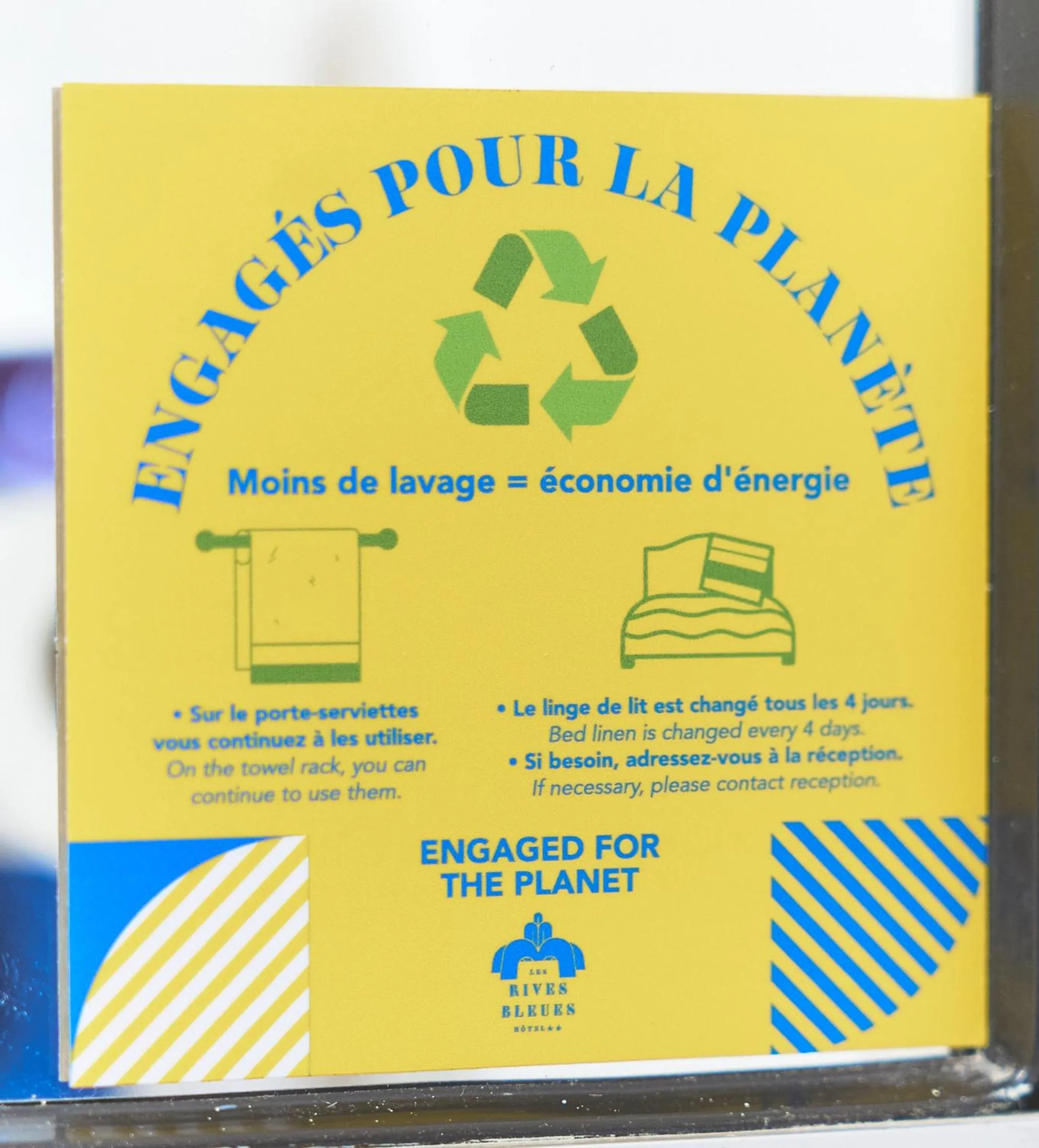 Logo/Certificate/Sign in Hôtel Les Rives Bleues