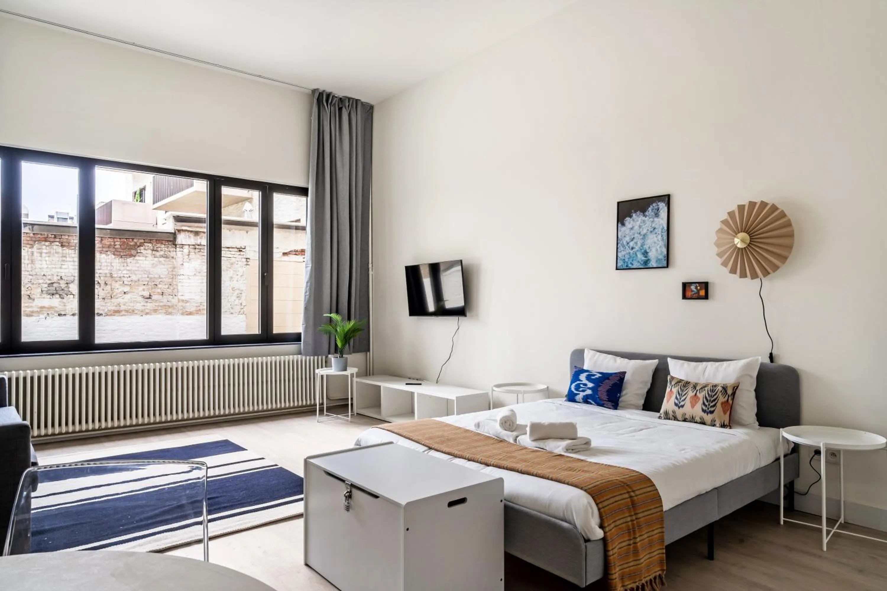 Bed in Smartflats - the City Antwerp