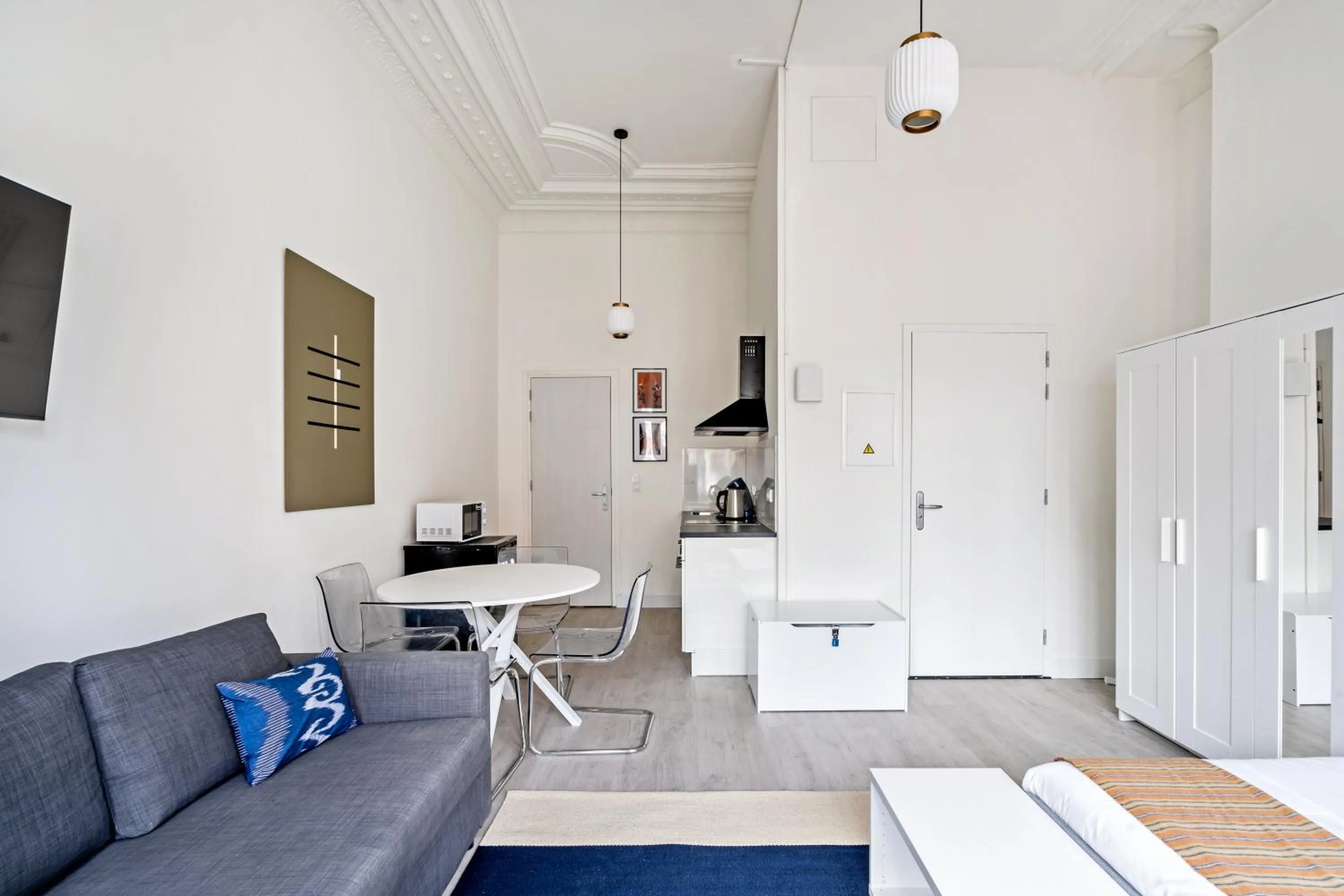 Bed in Smartflats - the City Antwerp