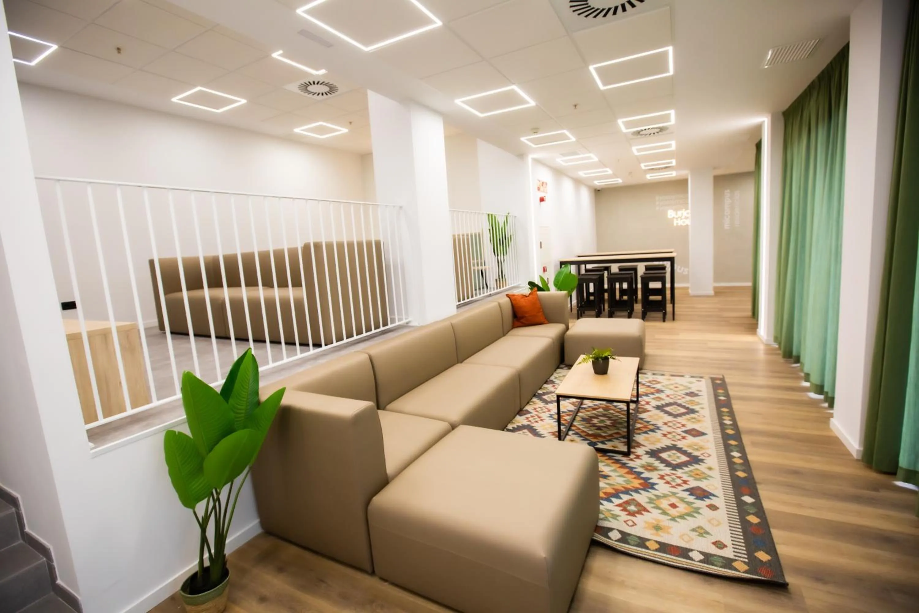 Living room in Micampus Burjassot Parque Student Residence