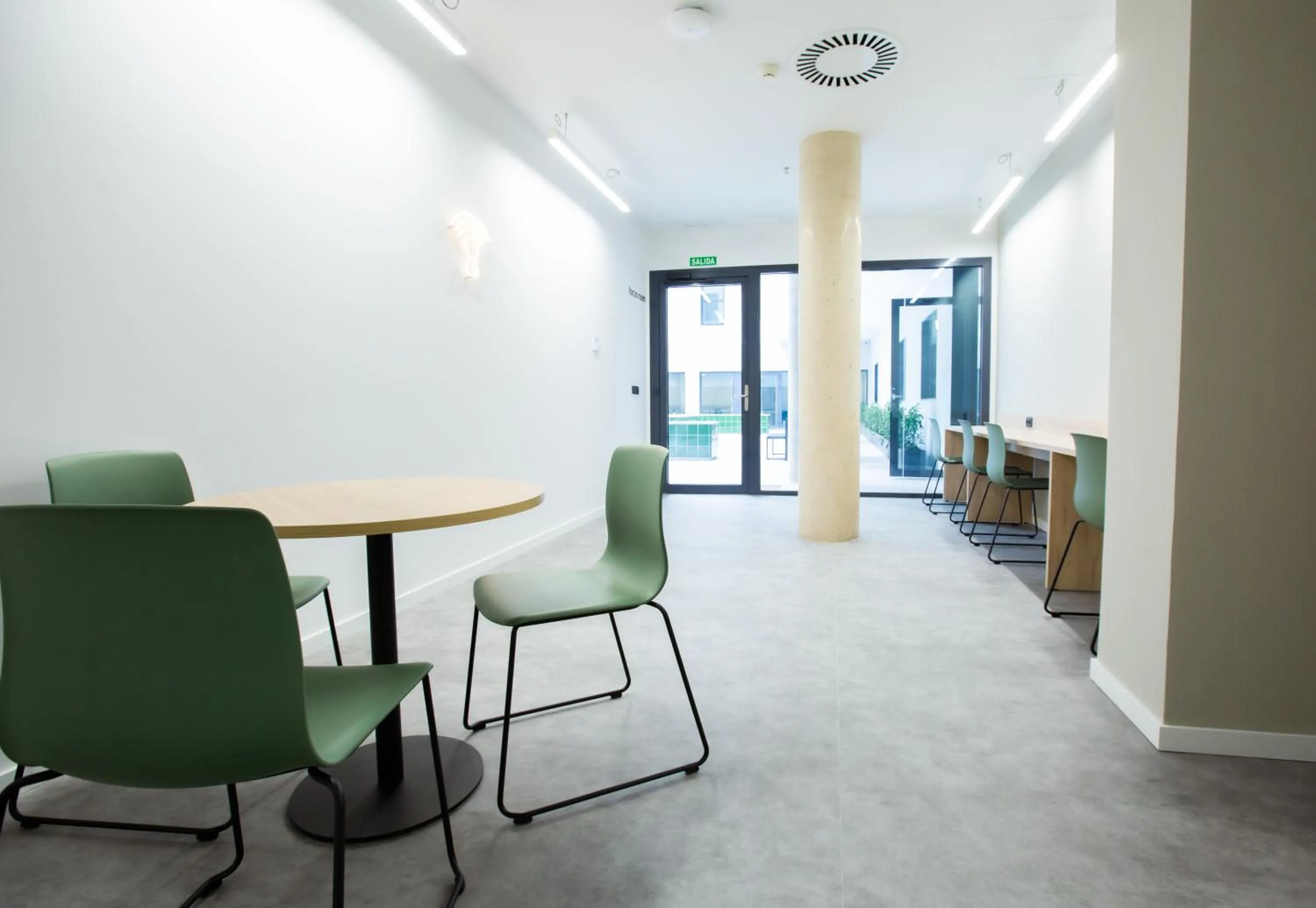 Seating area in Micampus Burjassot Parque Student Residence