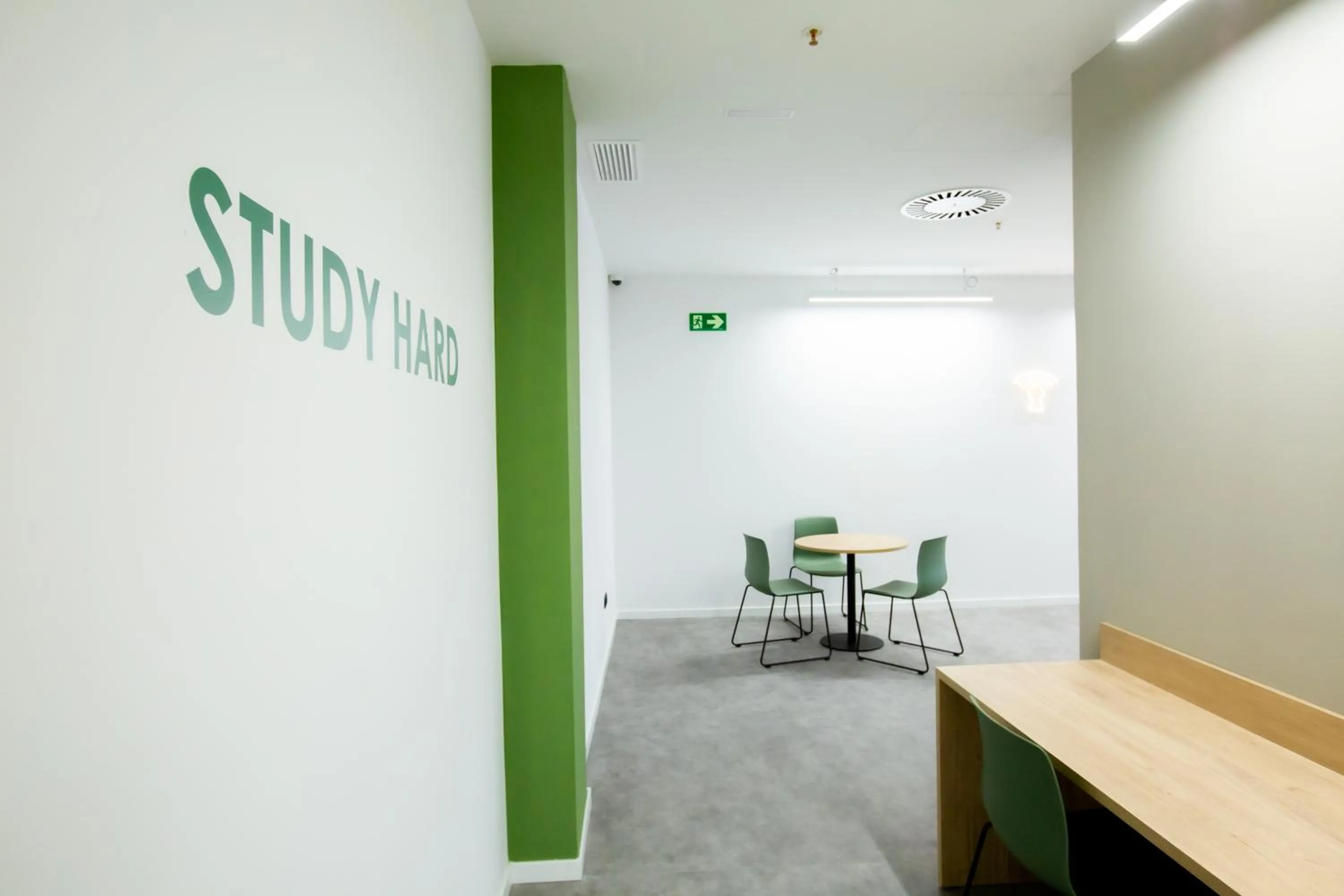 Library in Micampus Burjassot Parque Student Residence